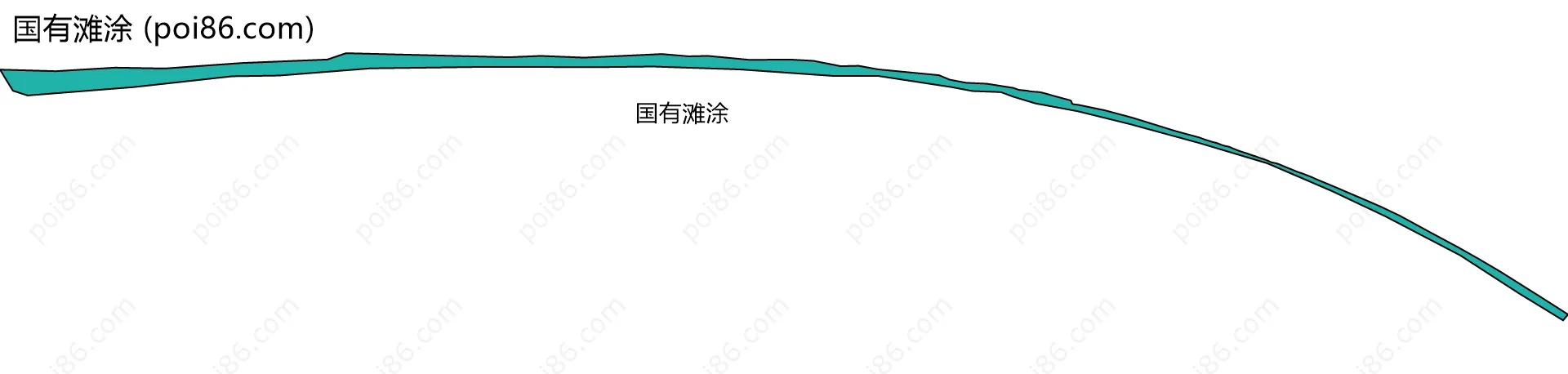 国有滩涂边界地图