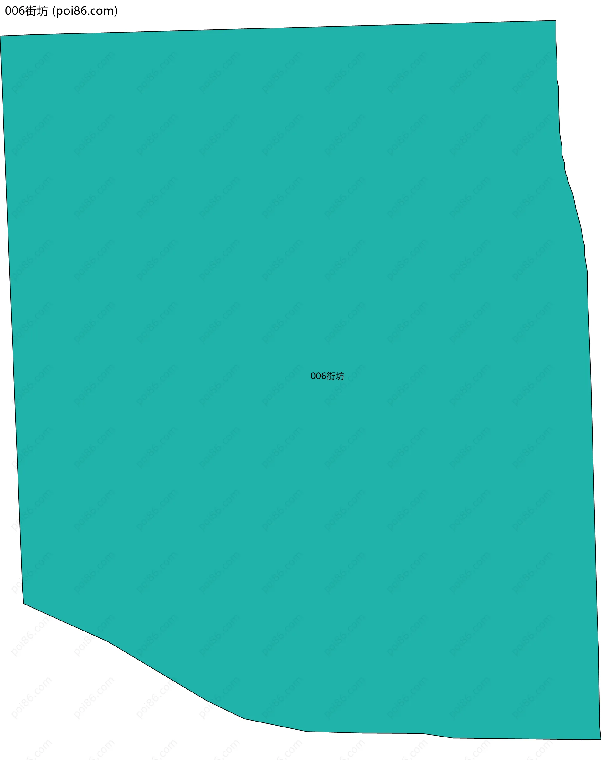 006街坊边界地图