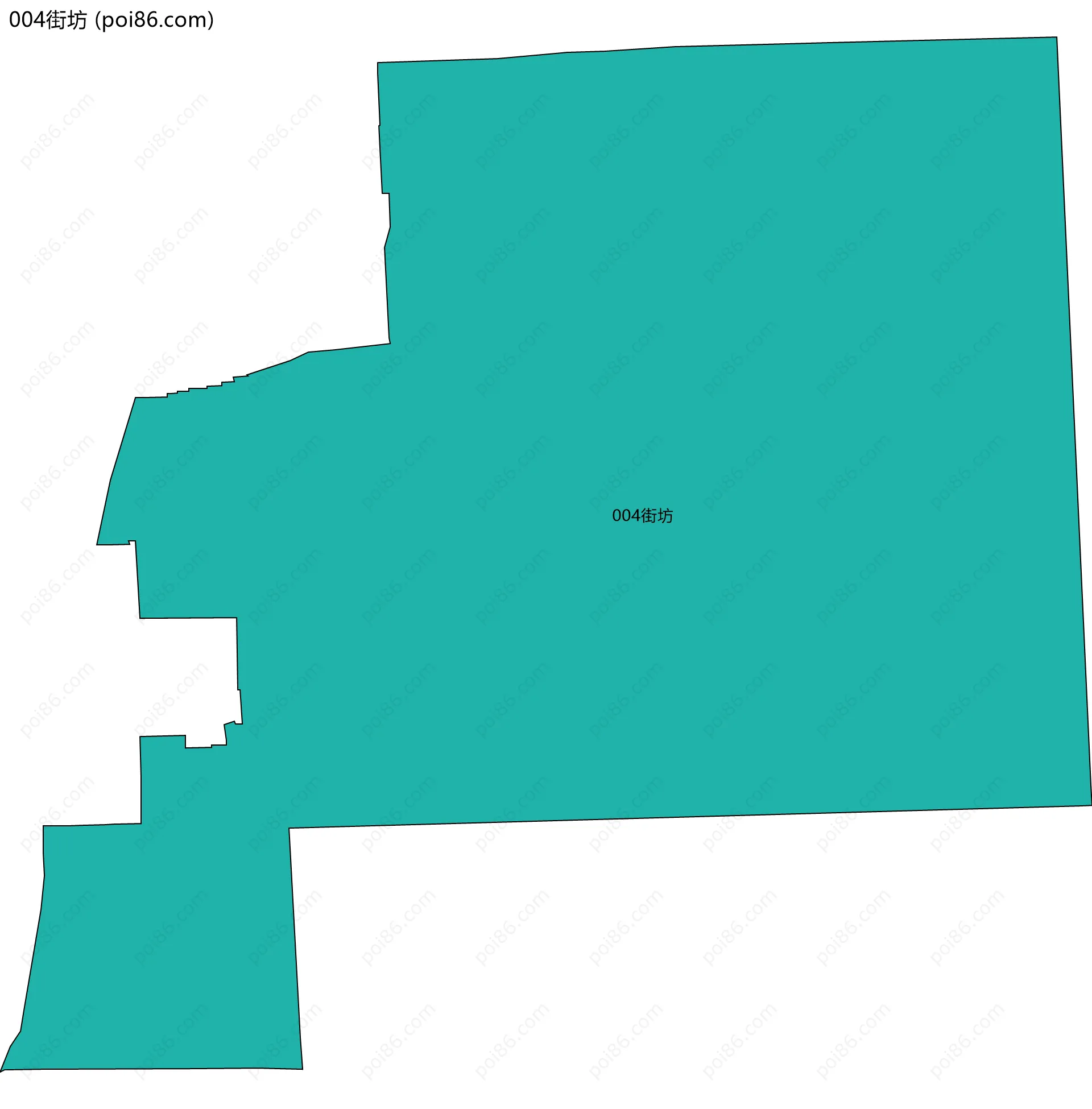 004街坊边界地图