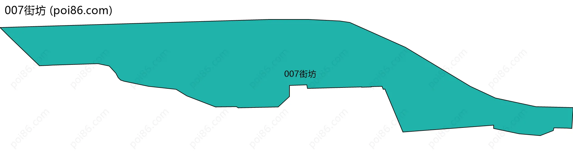 007街坊边界地图