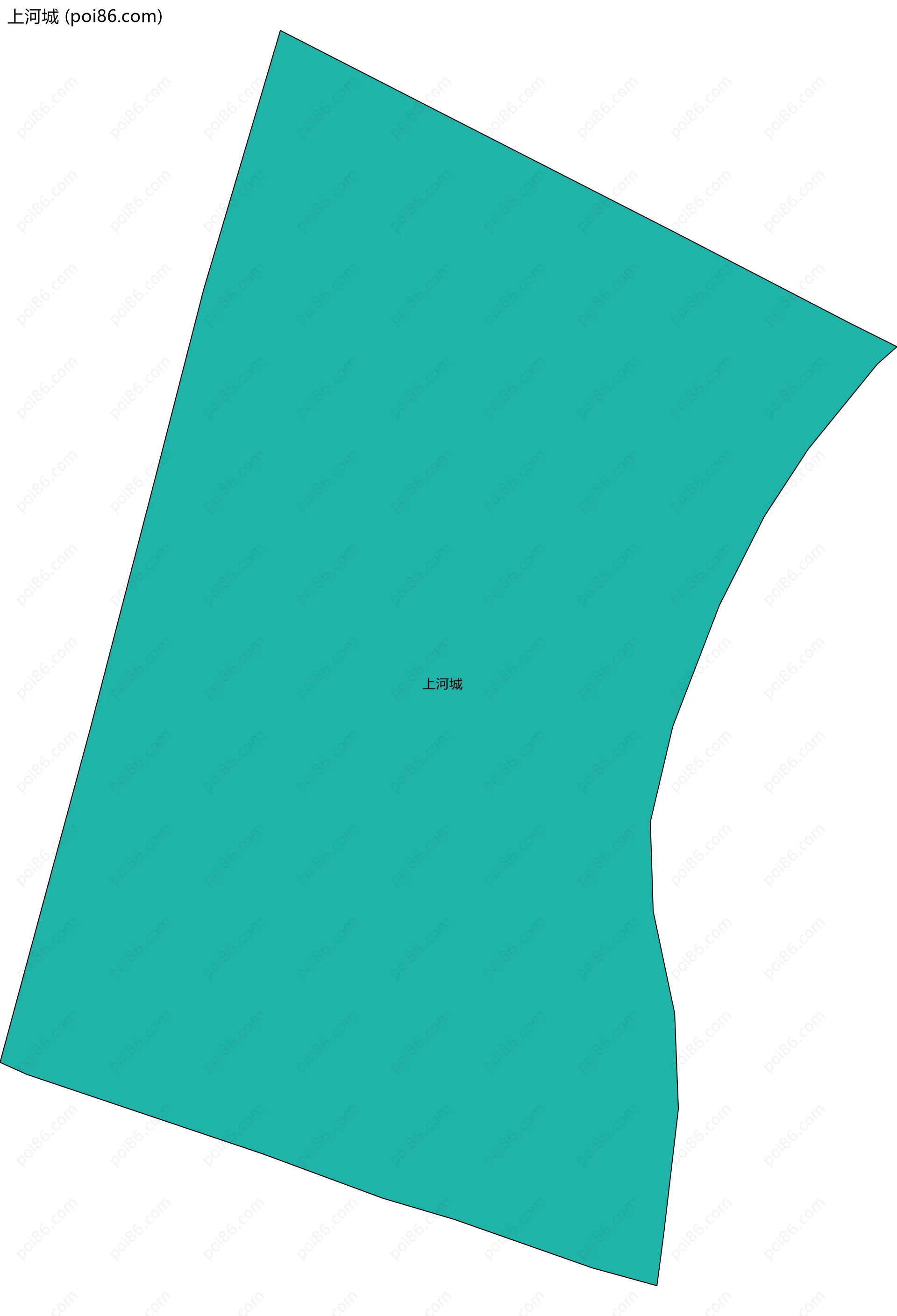 上河城边界地图