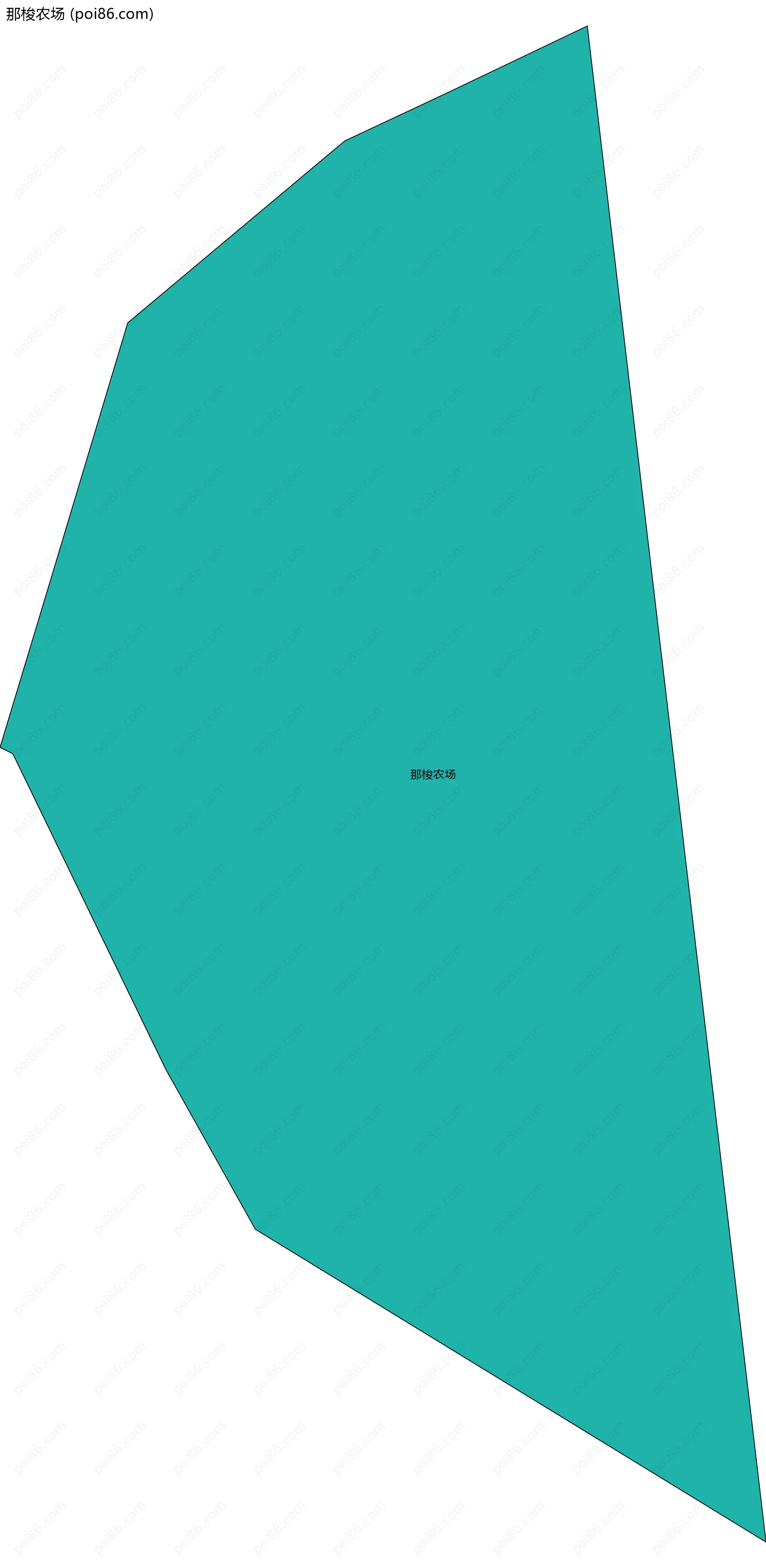 那梭农场边界地图