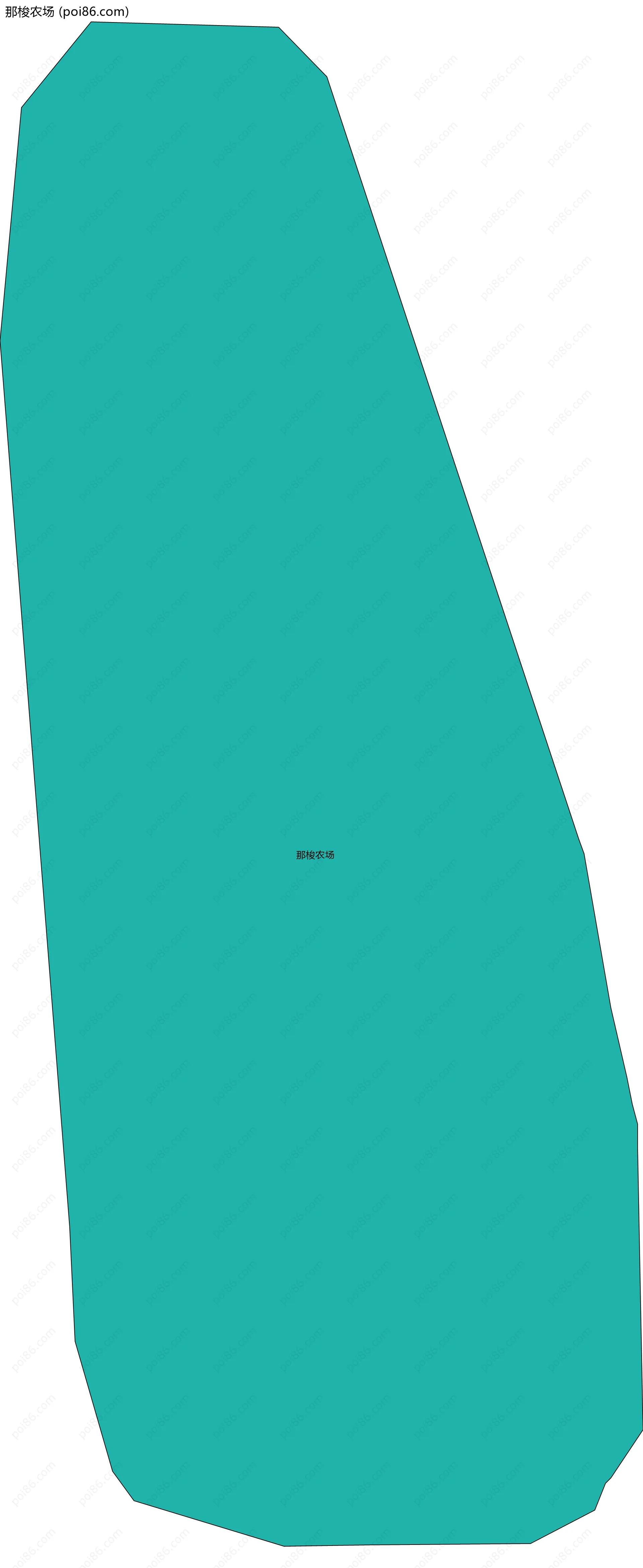 那梭农场边界地图