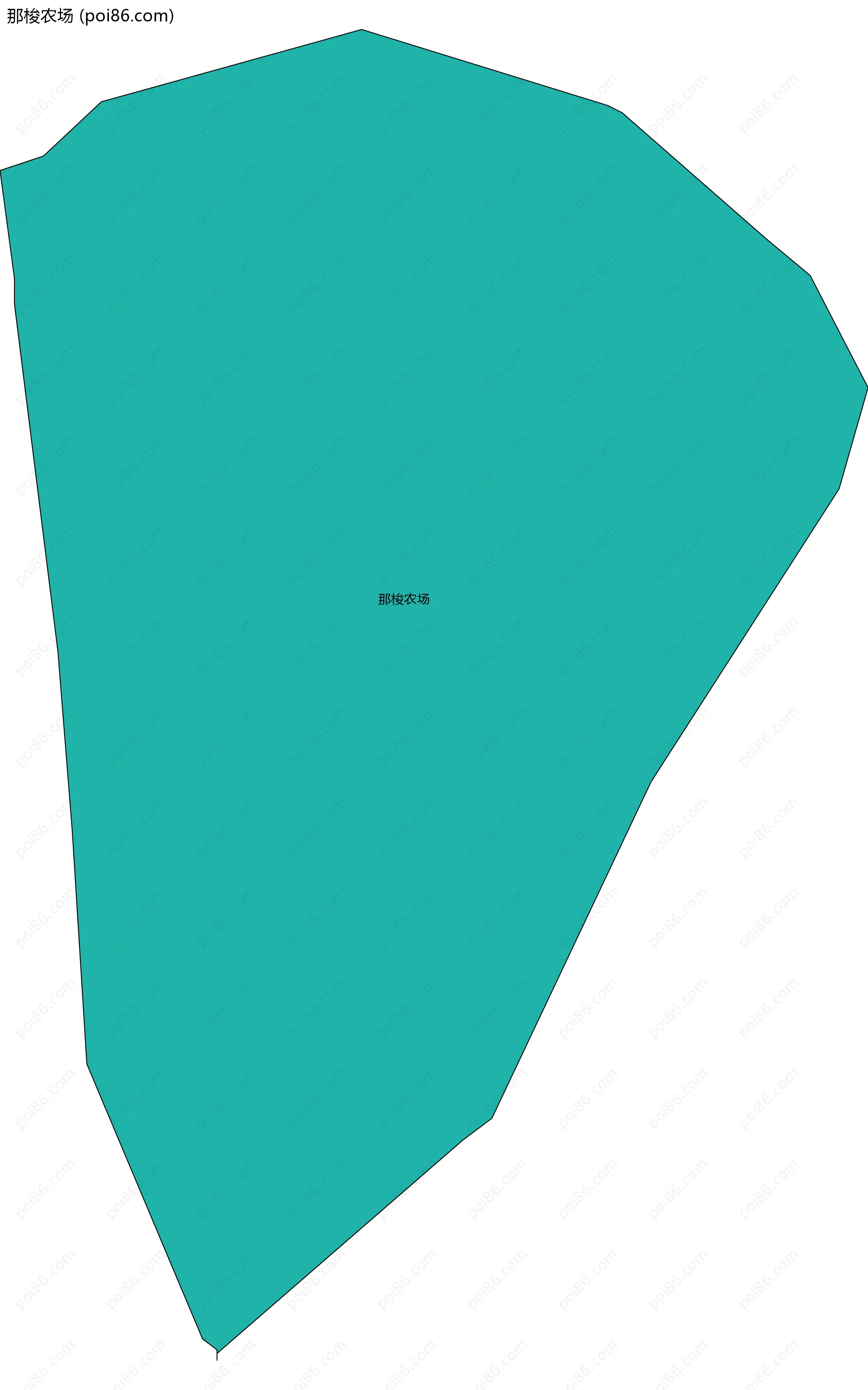 那梭农场边界地图