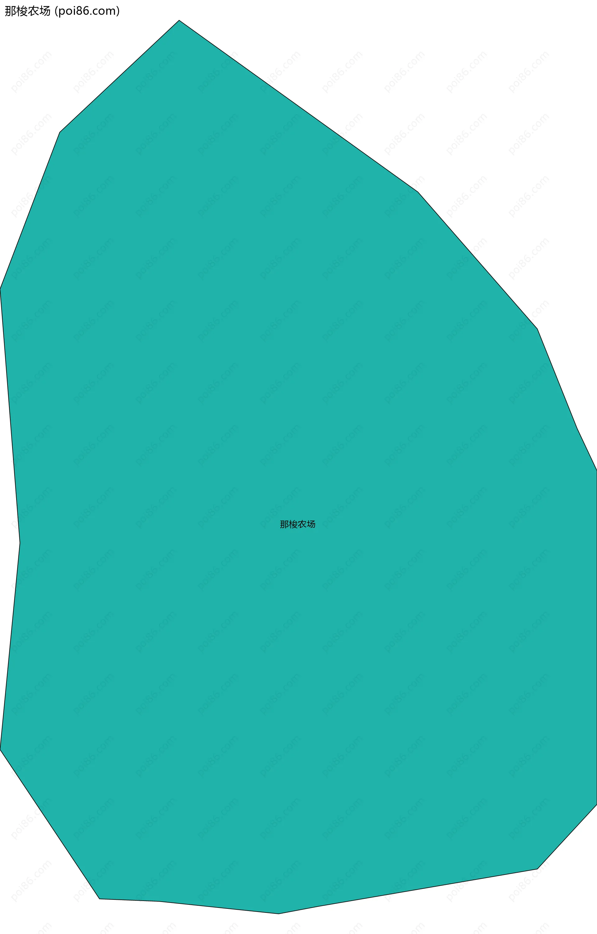 那梭农场边界地图