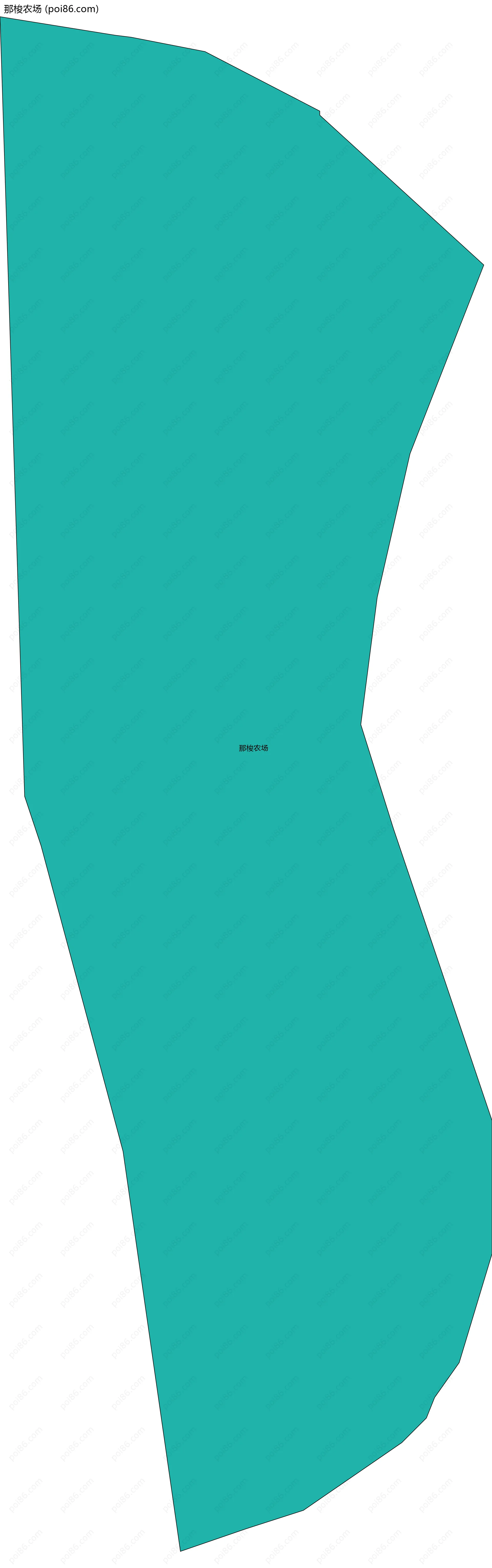 那梭农场边界地图