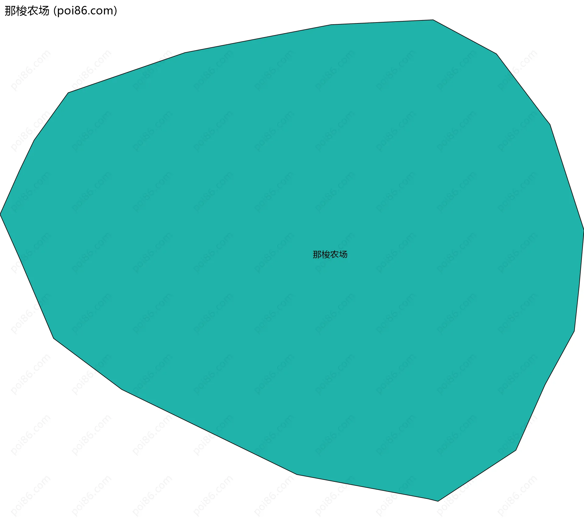 那梭农场边界地图