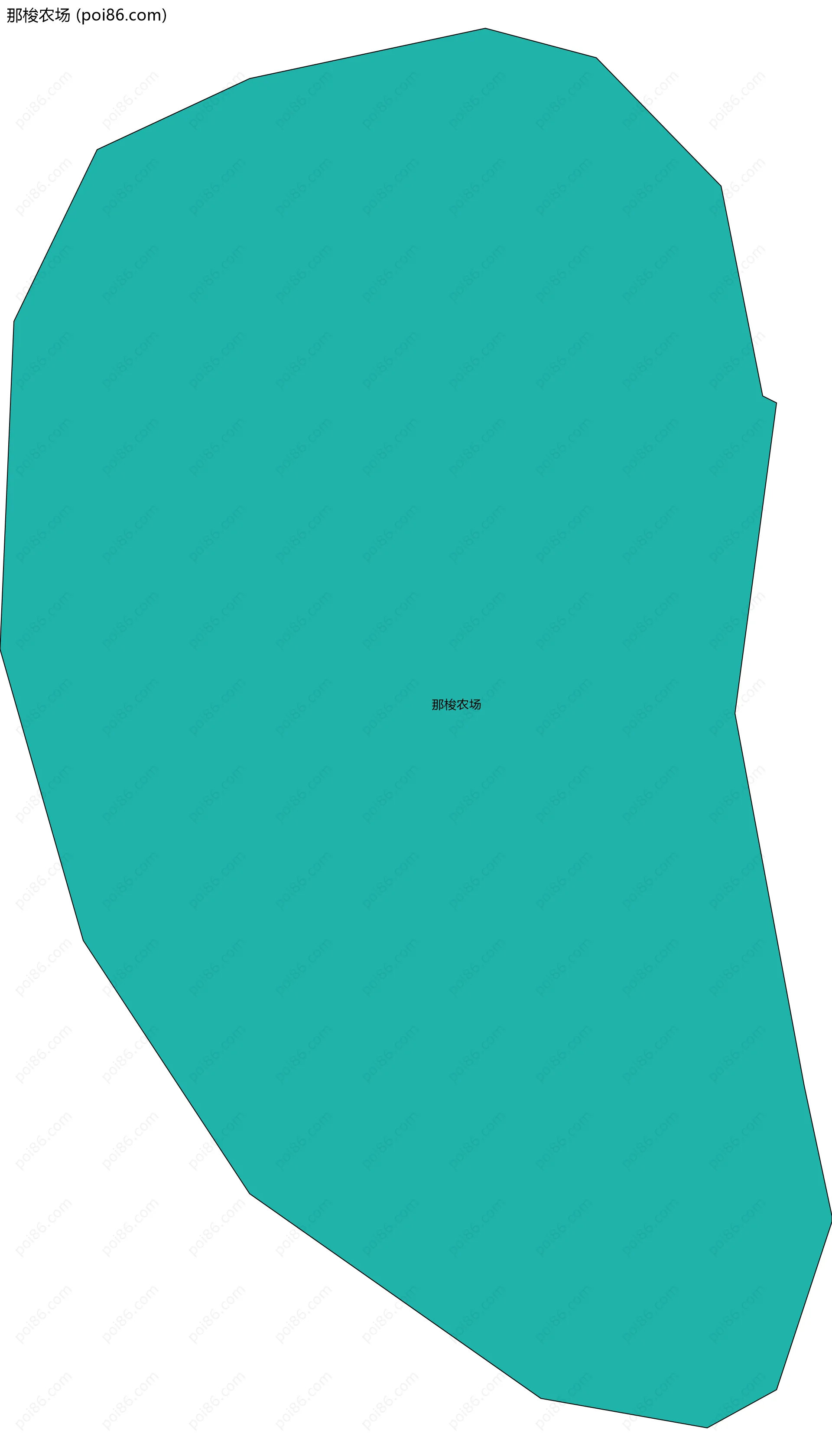 那梭农场边界地图