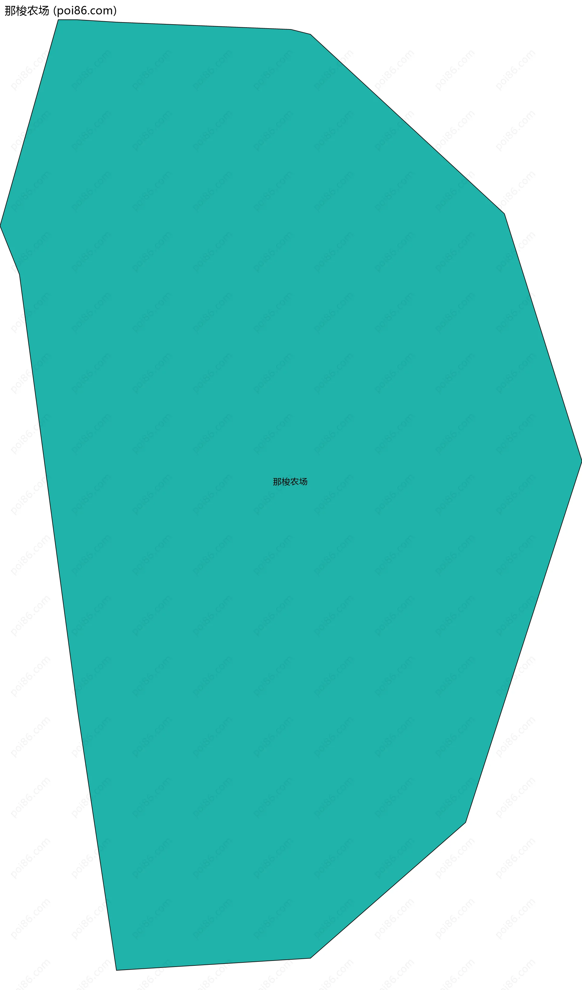 那梭农场边界地图