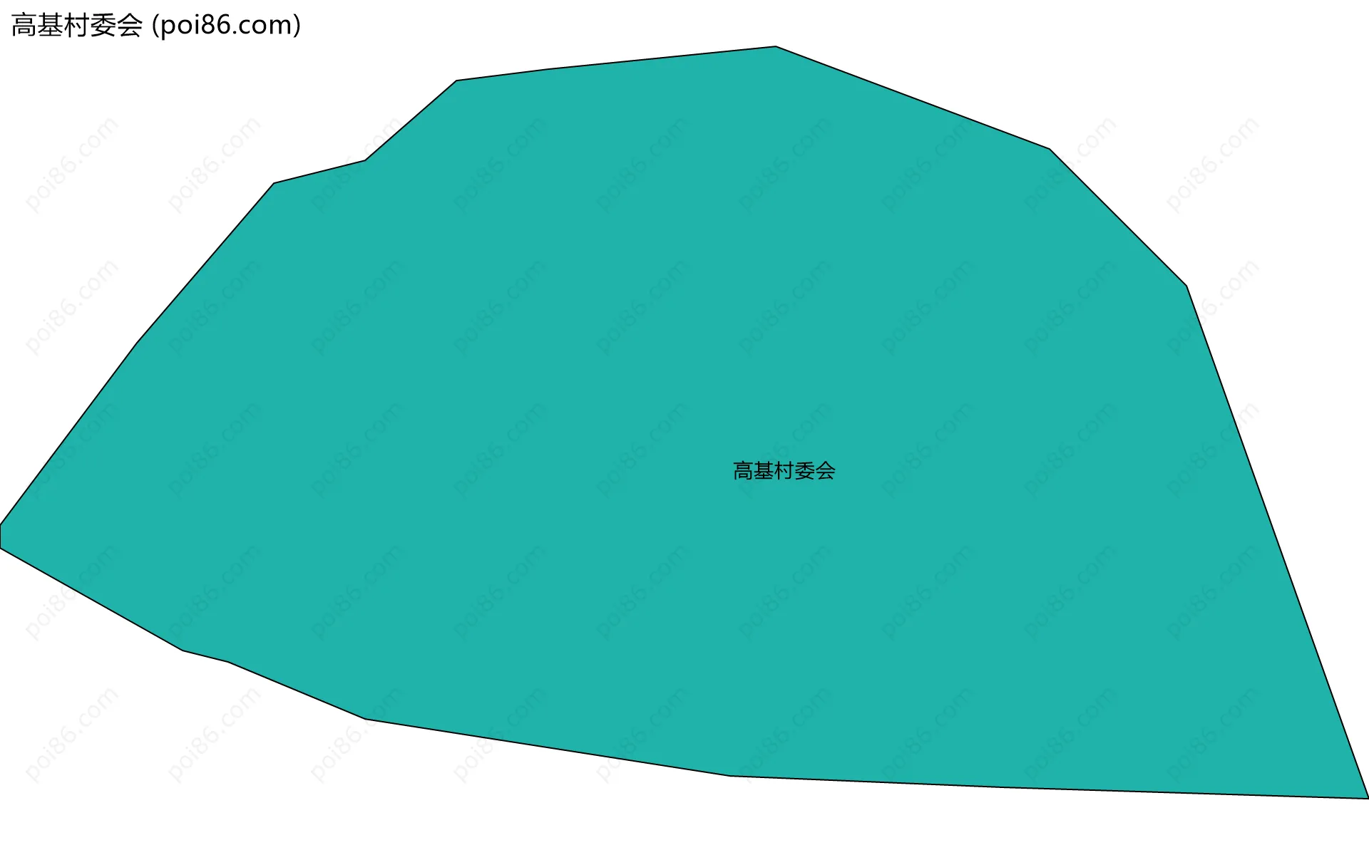 高基村委会边界地图