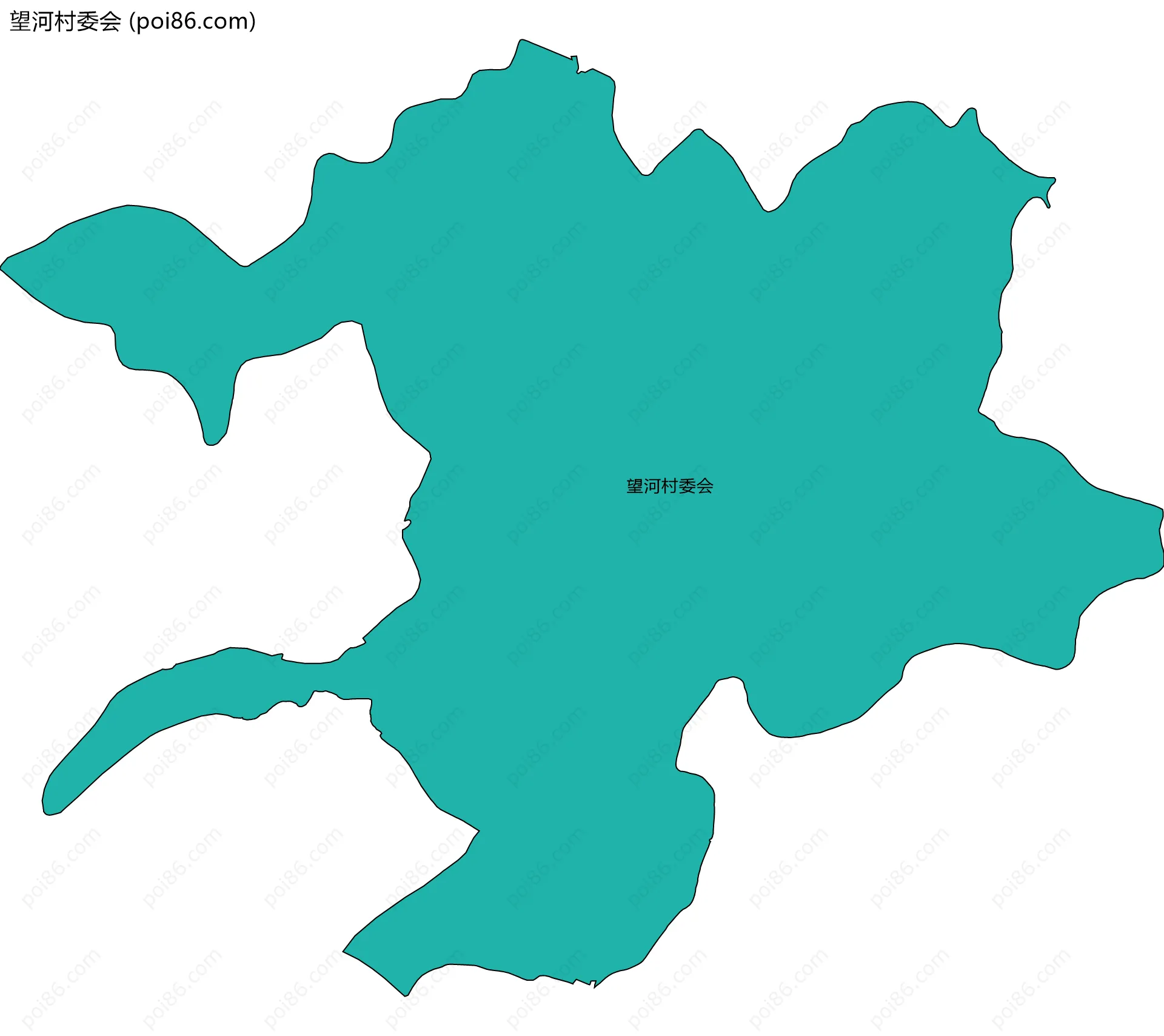 望河村委会边界地图