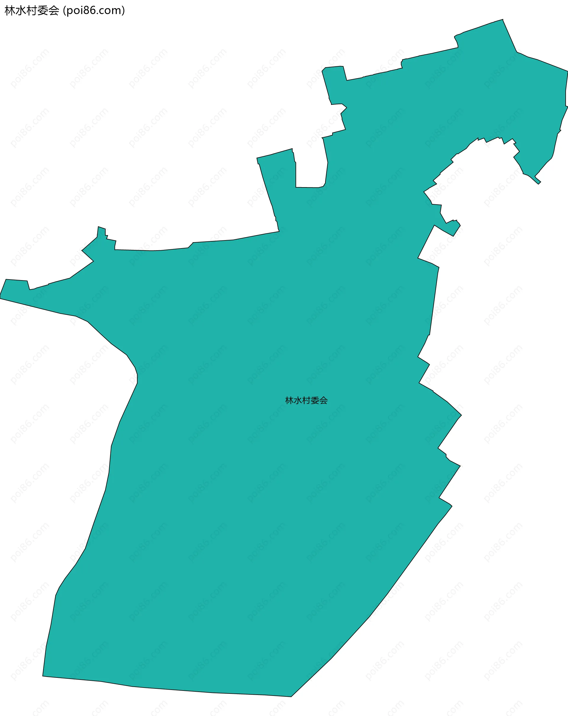 林水村委会边界地图