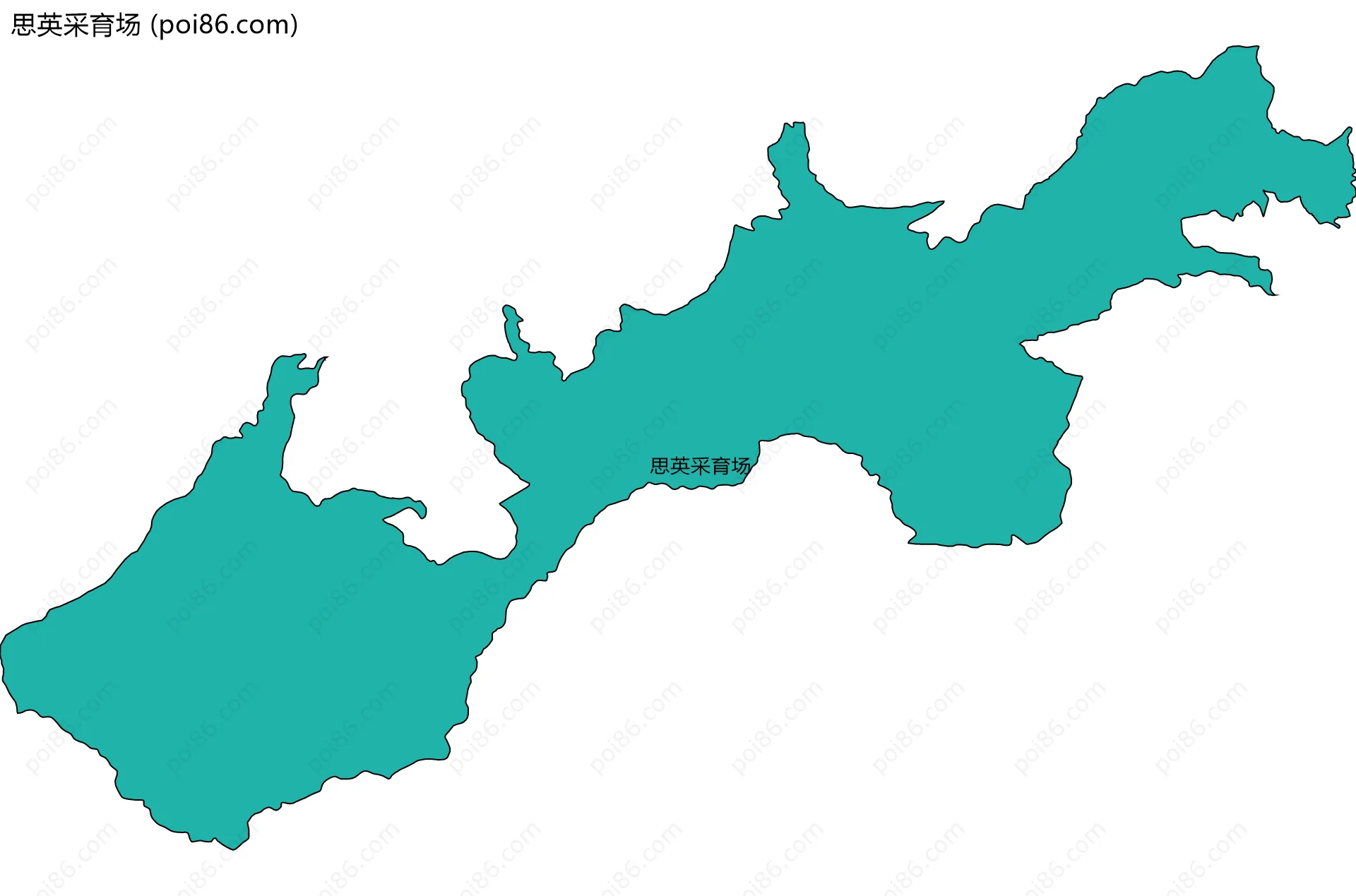 思英采育场边界地图