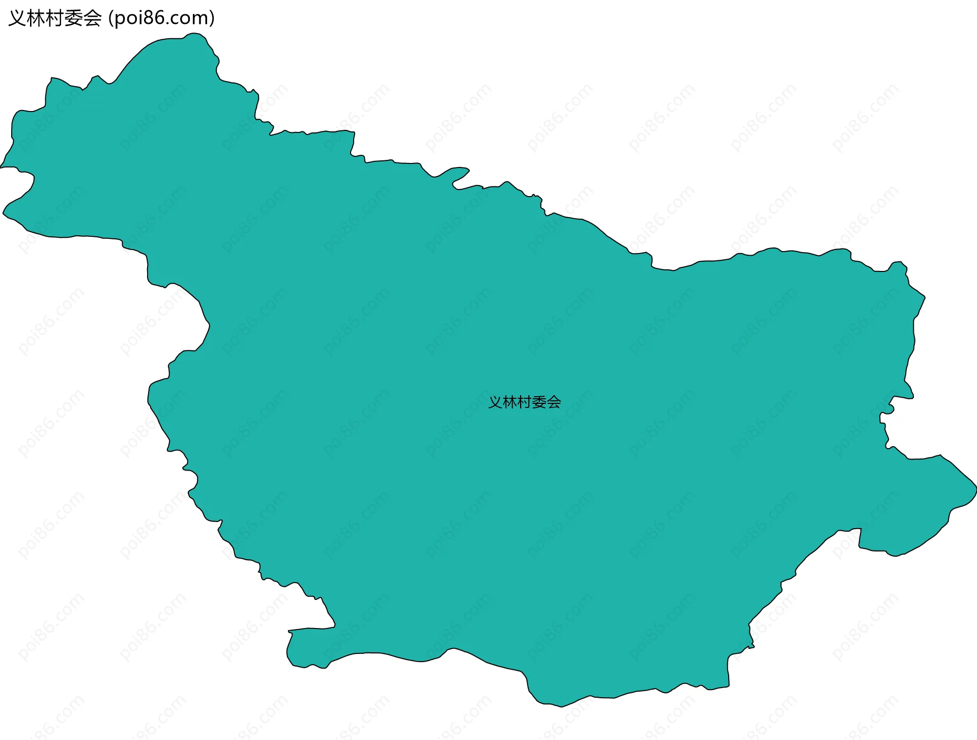 义林村委会边界地图