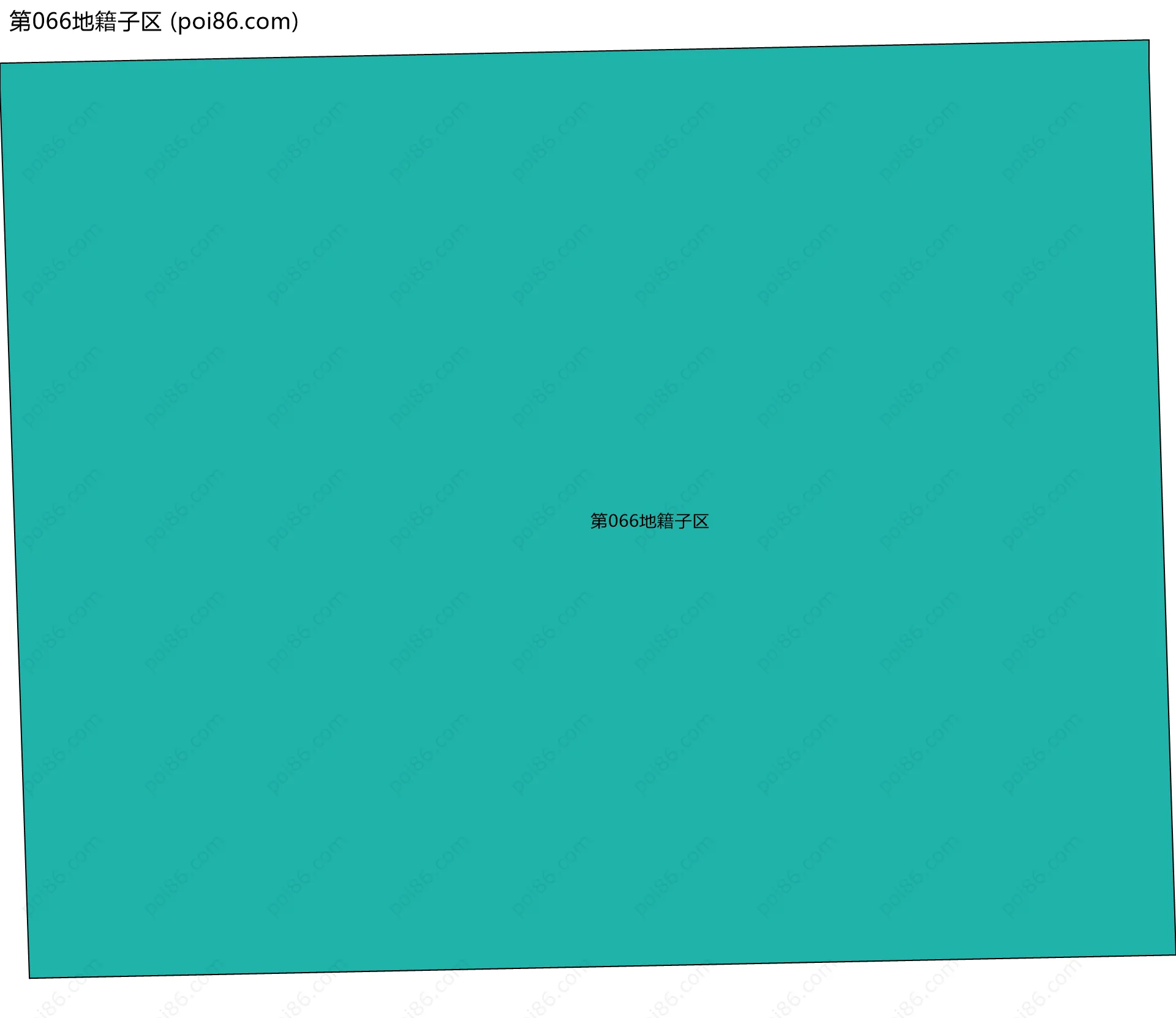 第066地籍子区边界地图