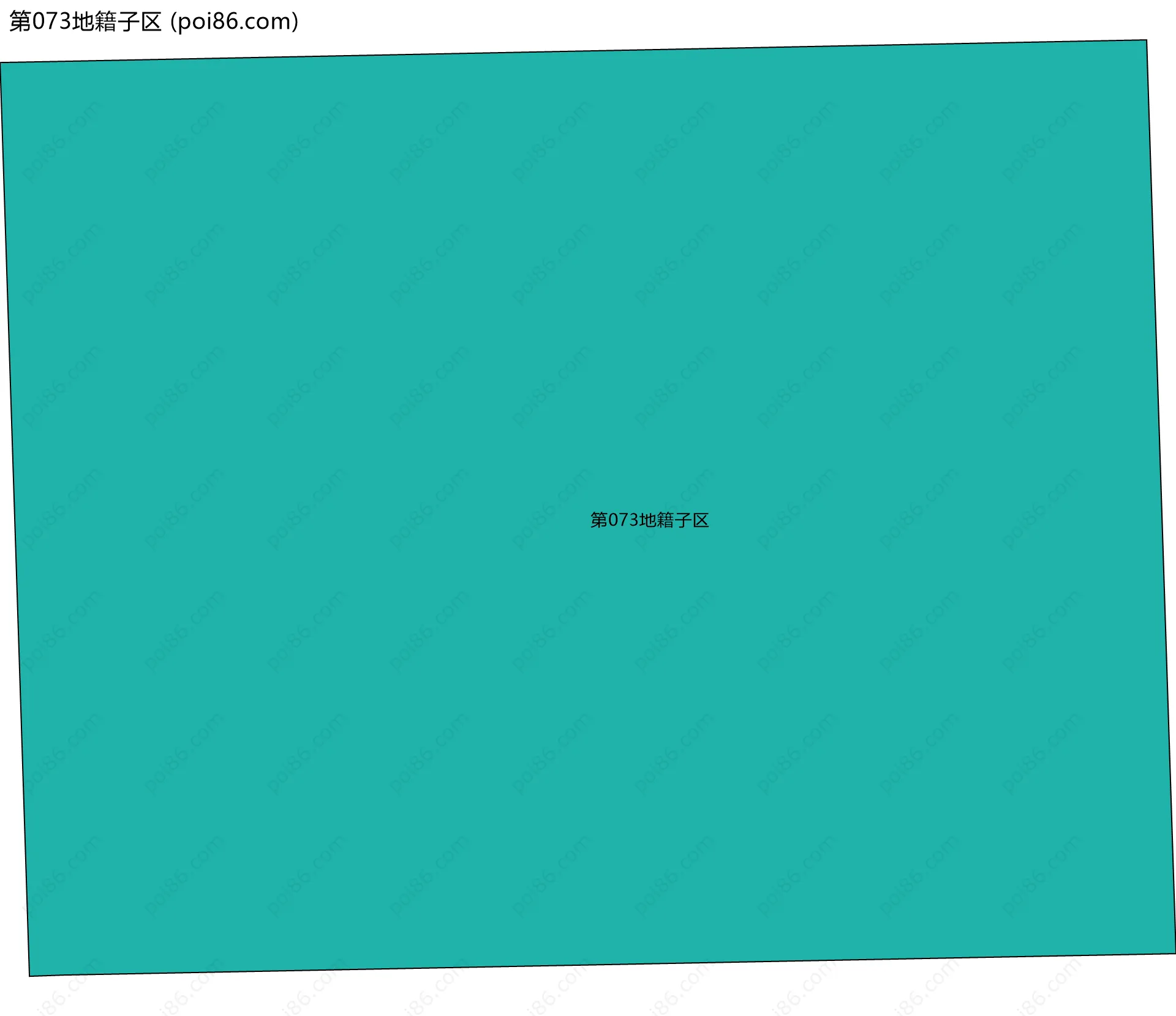 第073地籍子区边界地图