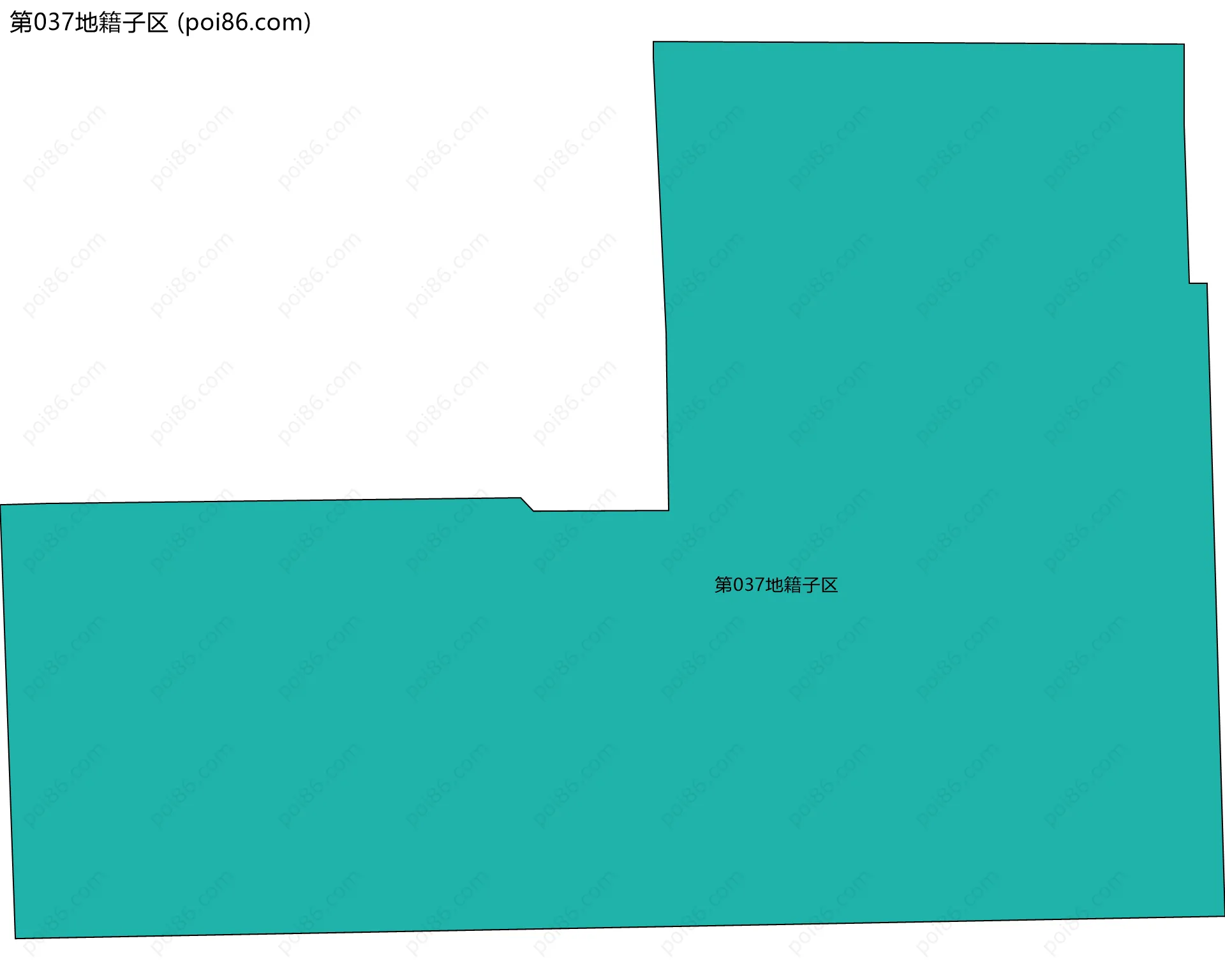 第037地籍子区边界地图