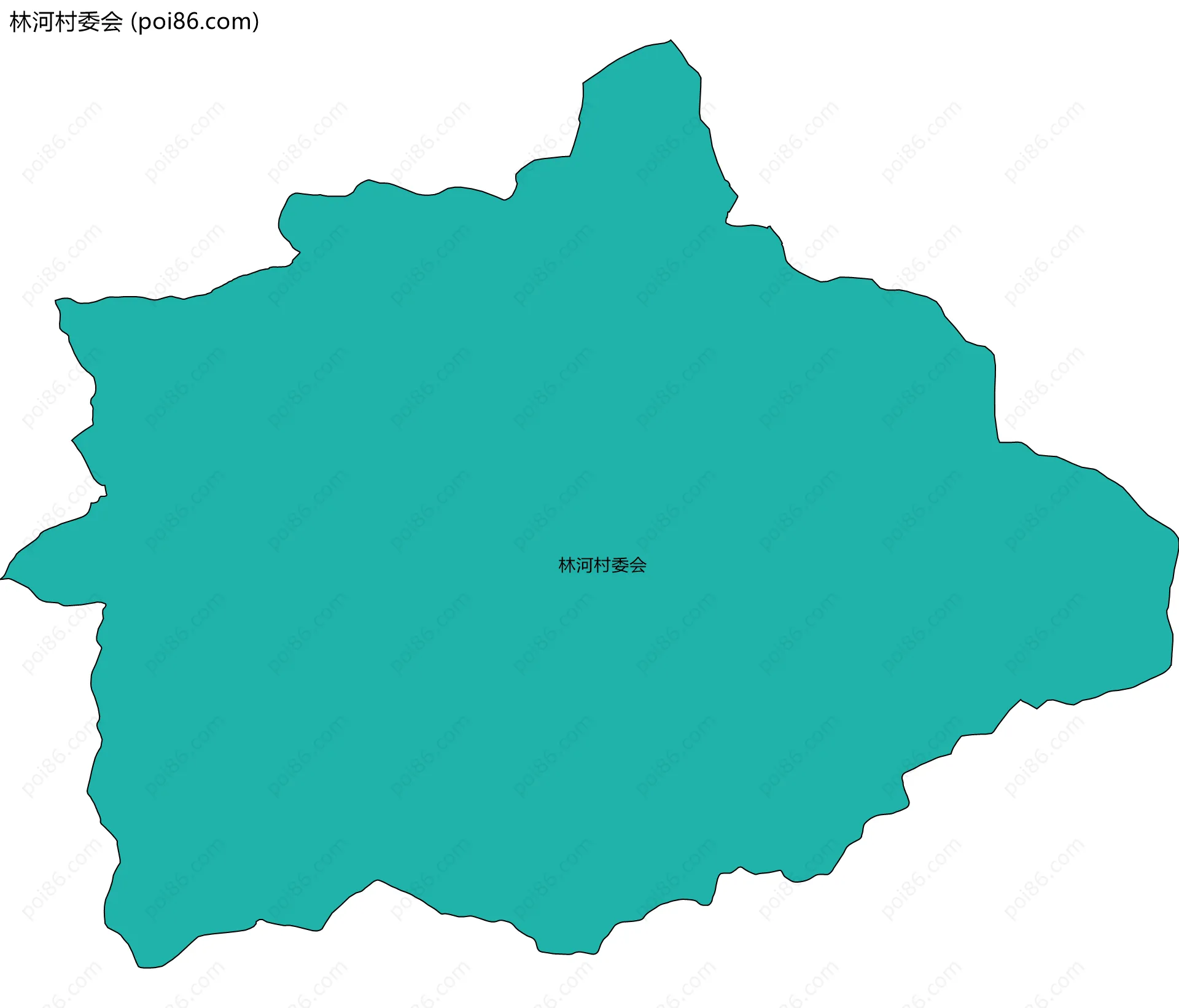 林河村委会边界地图