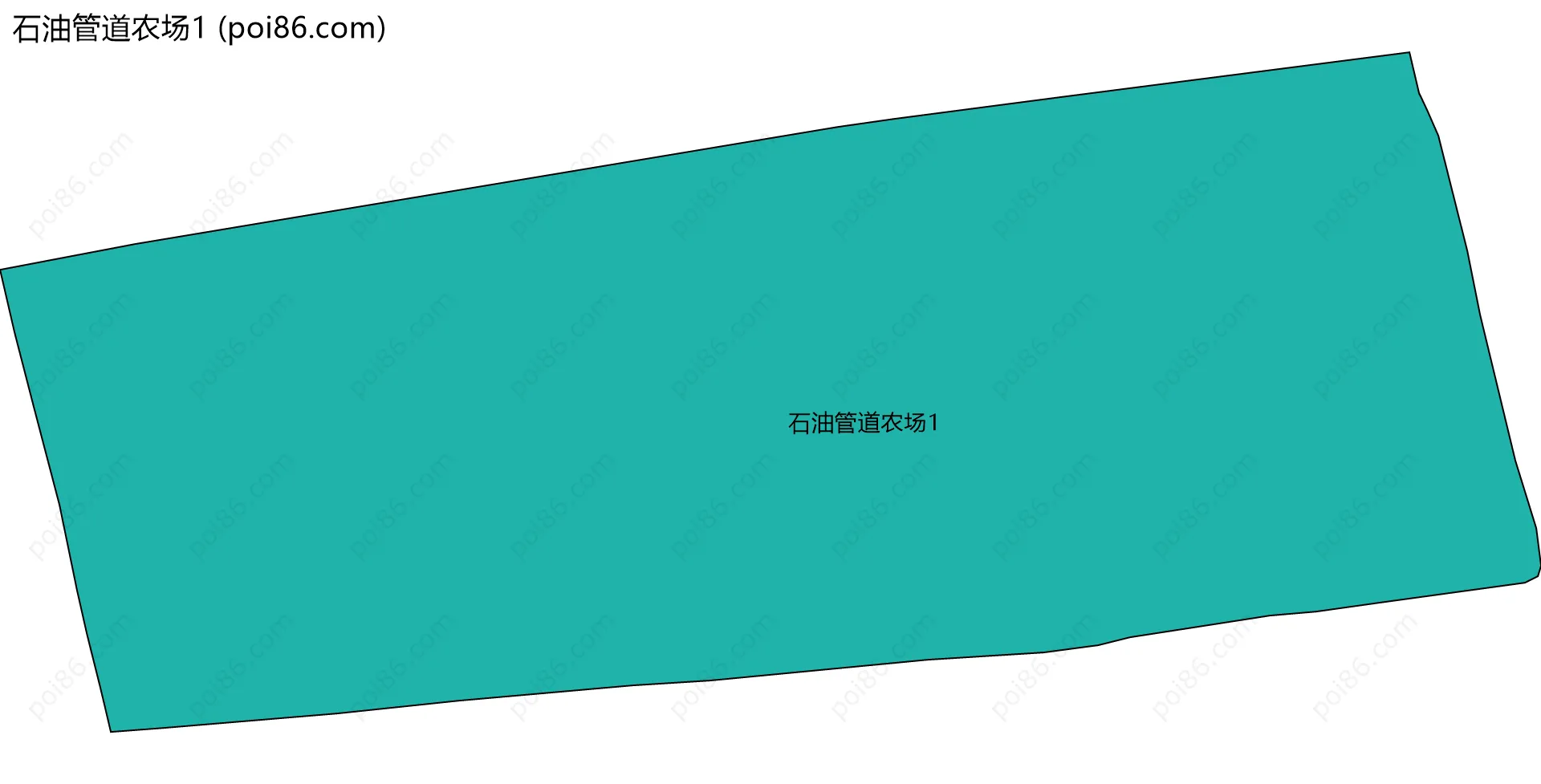 石油管道农场1边界地图