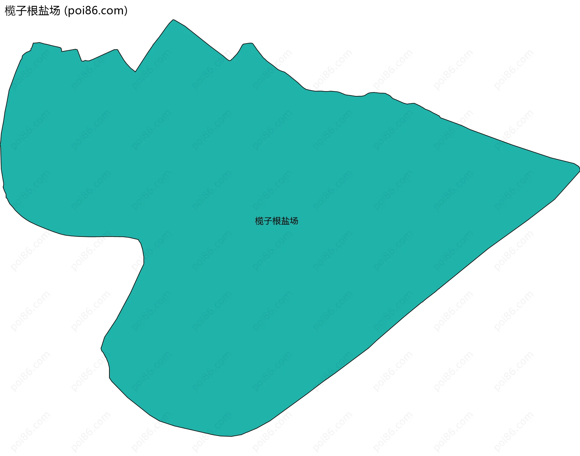 榄子根盐场边界地图