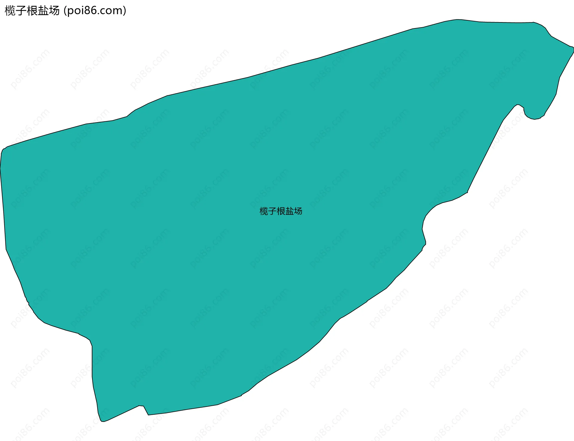 榄子根盐场边界地图