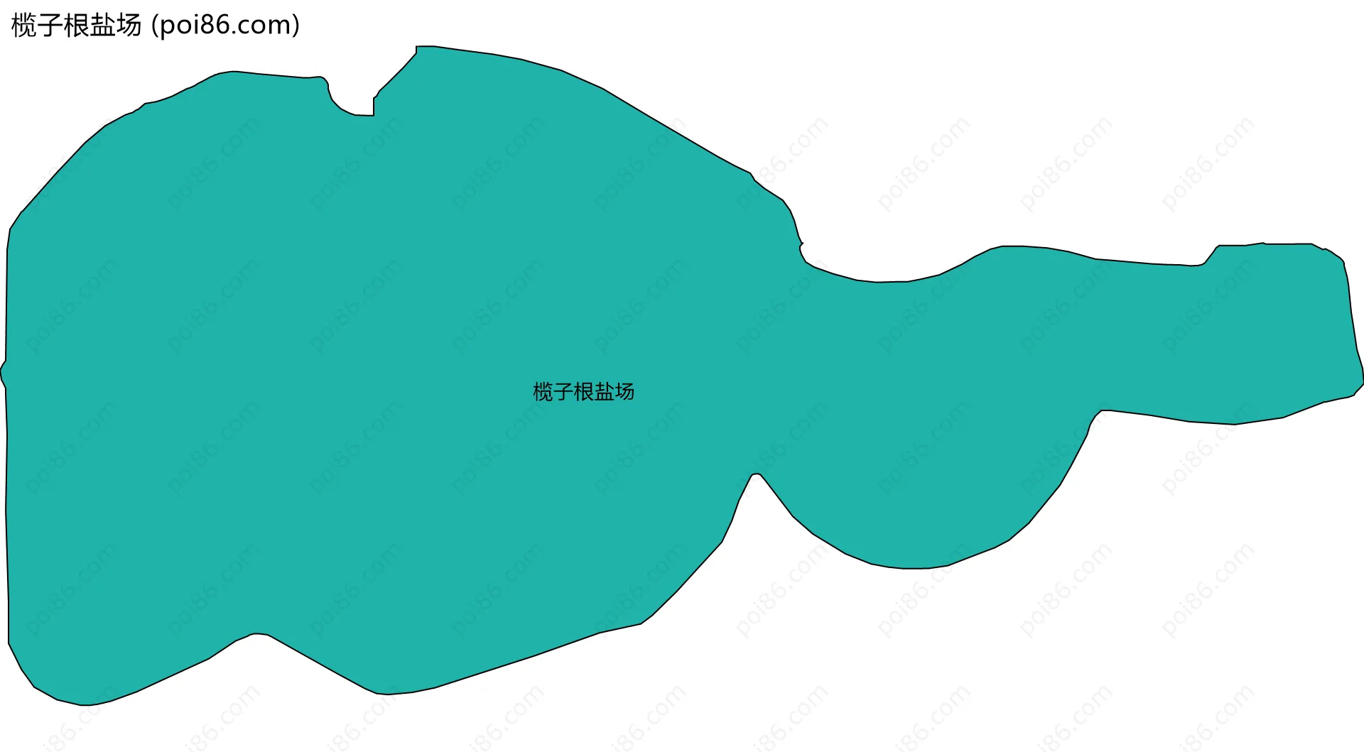 榄子根盐场边界地图