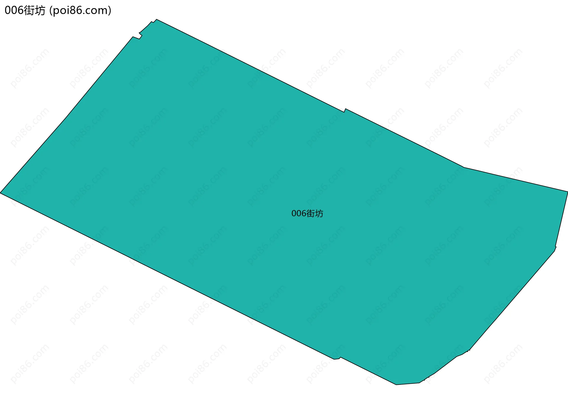 006街坊边界地图