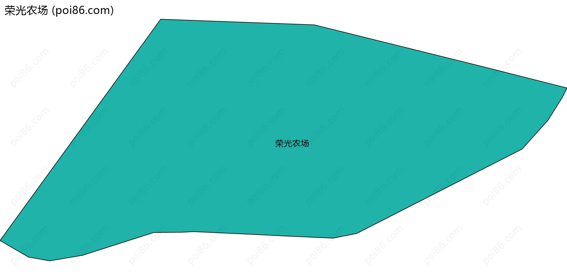 荣光农场边界地图