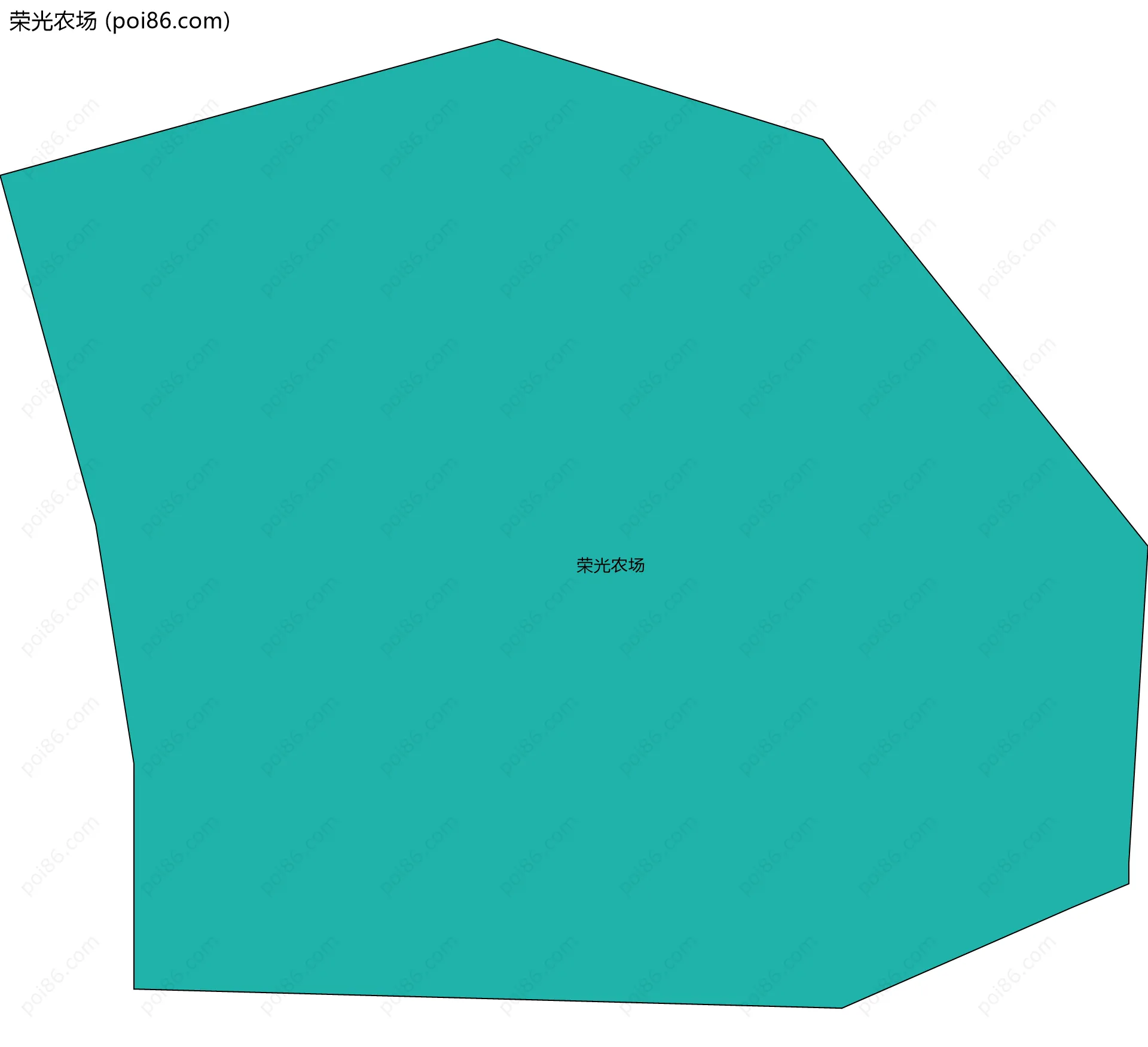 荣光农场边界地图