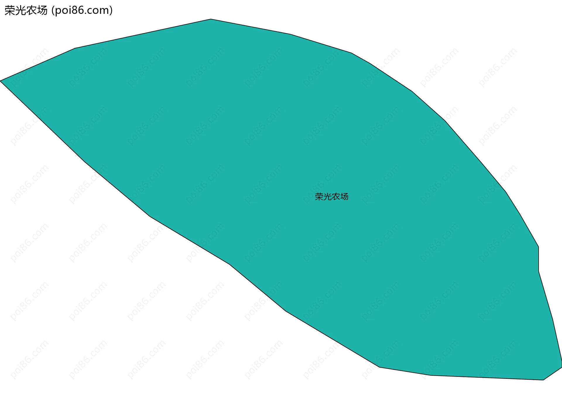 荣光农场边界地图