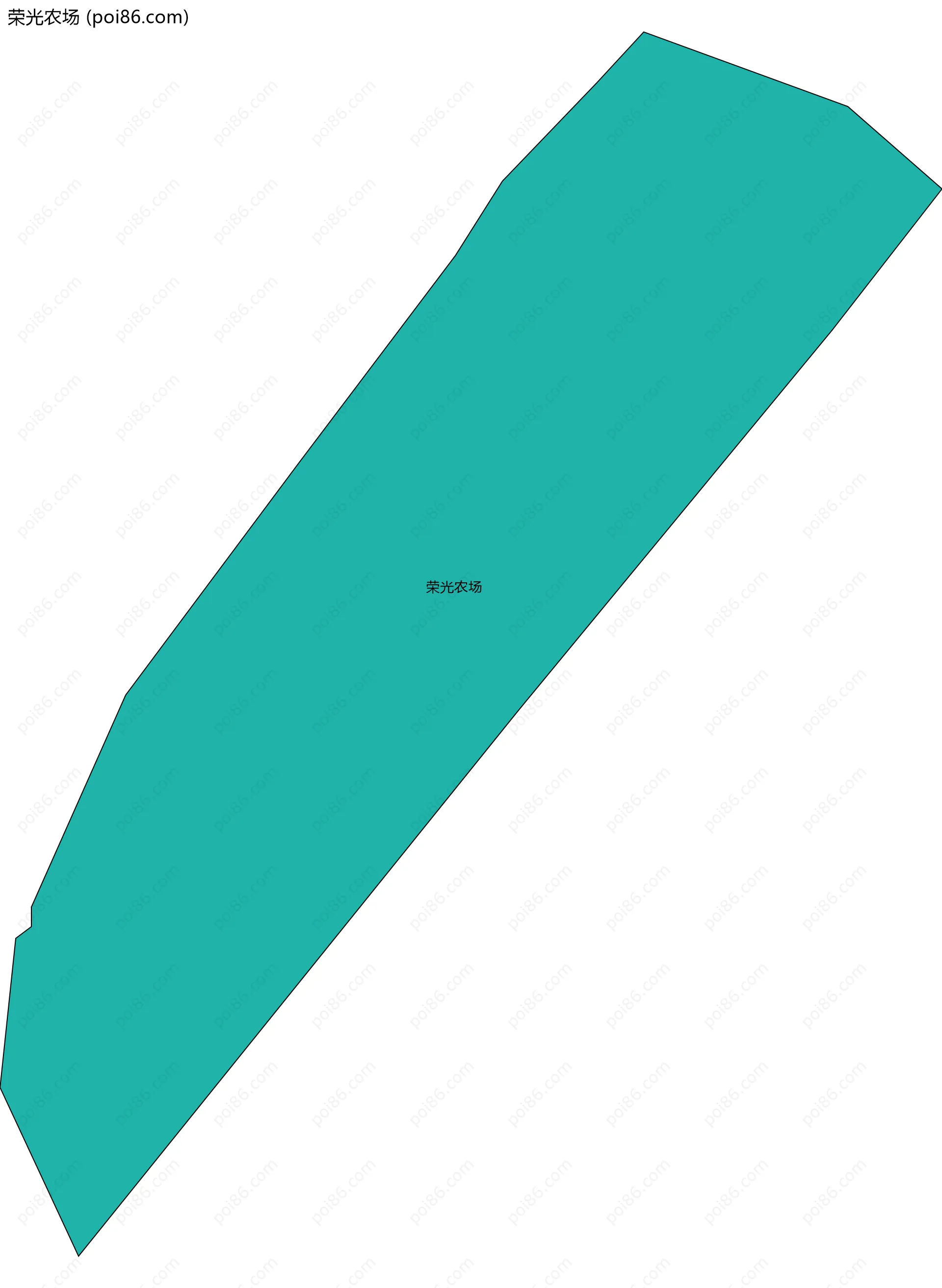 荣光农场边界地图