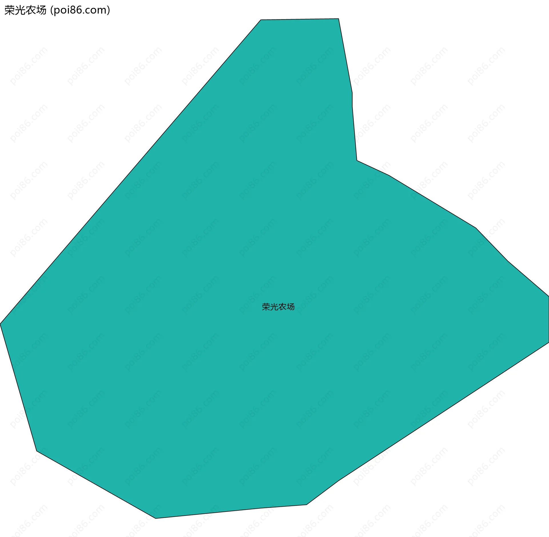 荣光农场边界地图