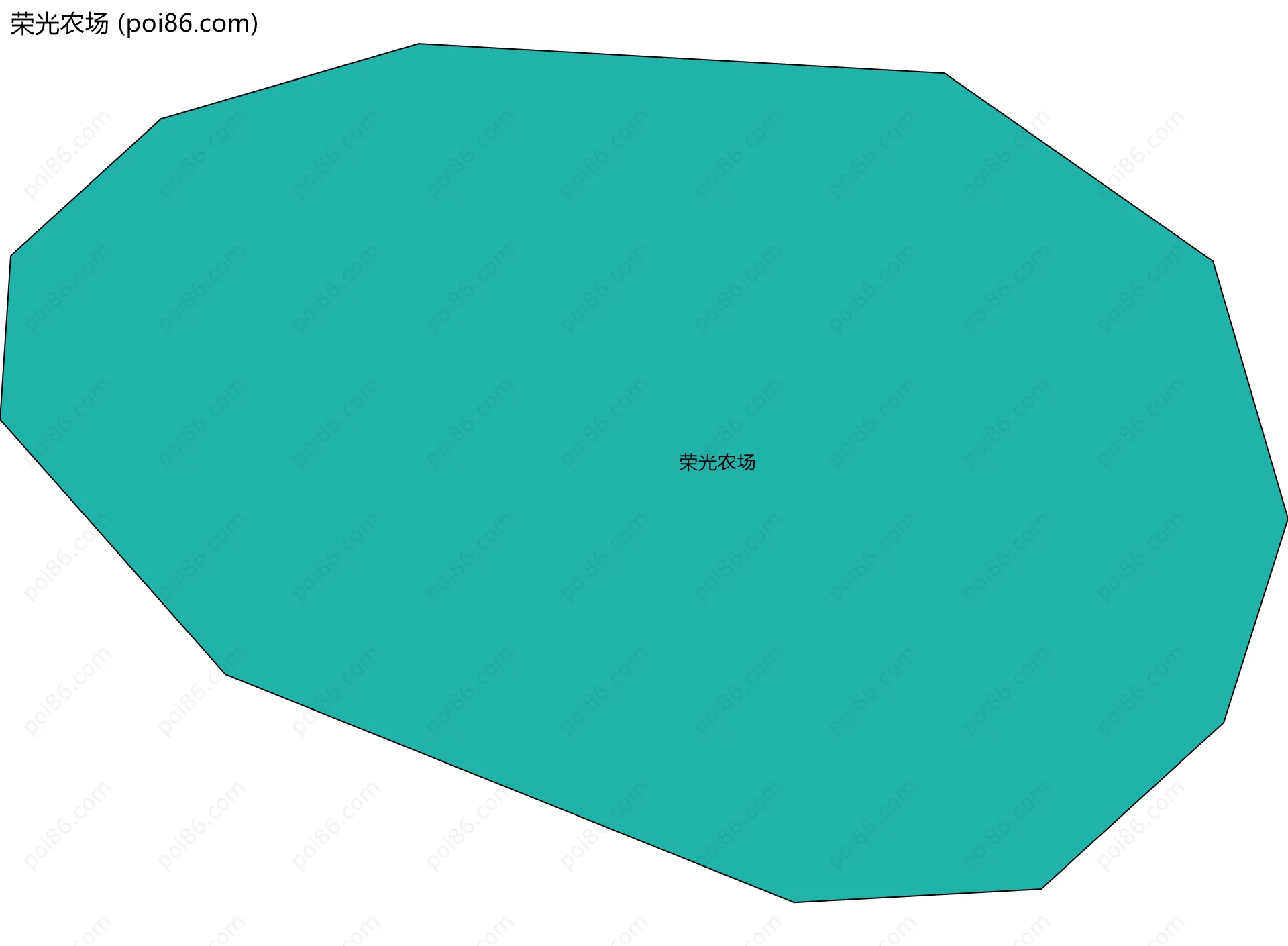 荣光农场边界地图