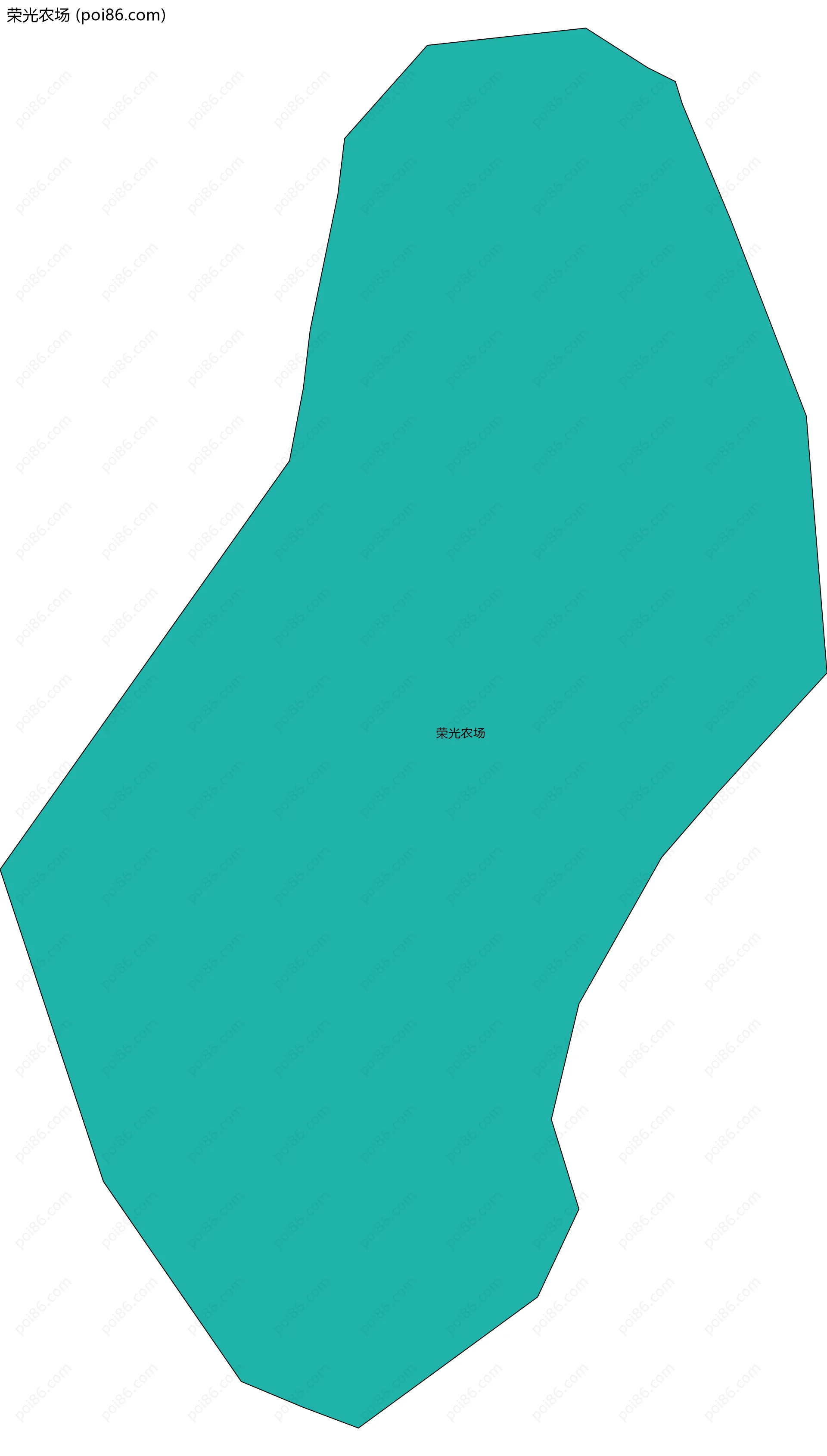 荣光农场边界地图