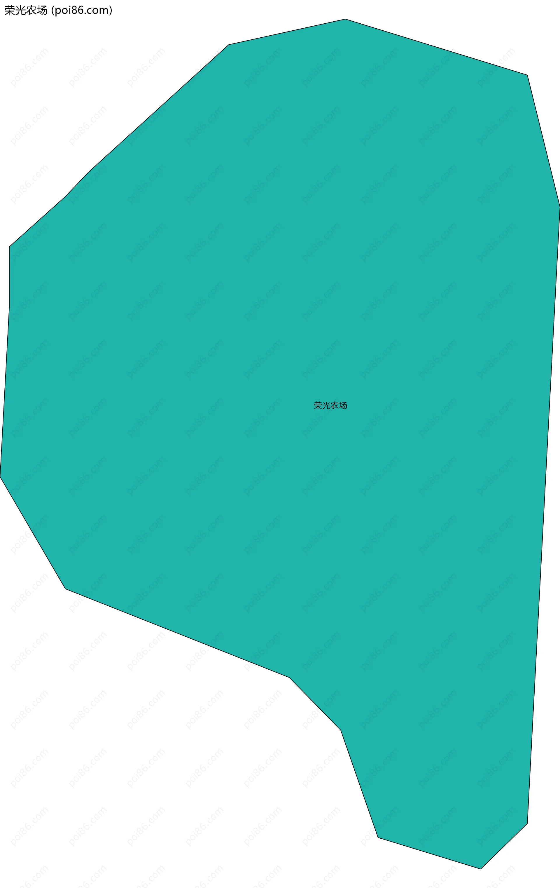 荣光农场边界地图