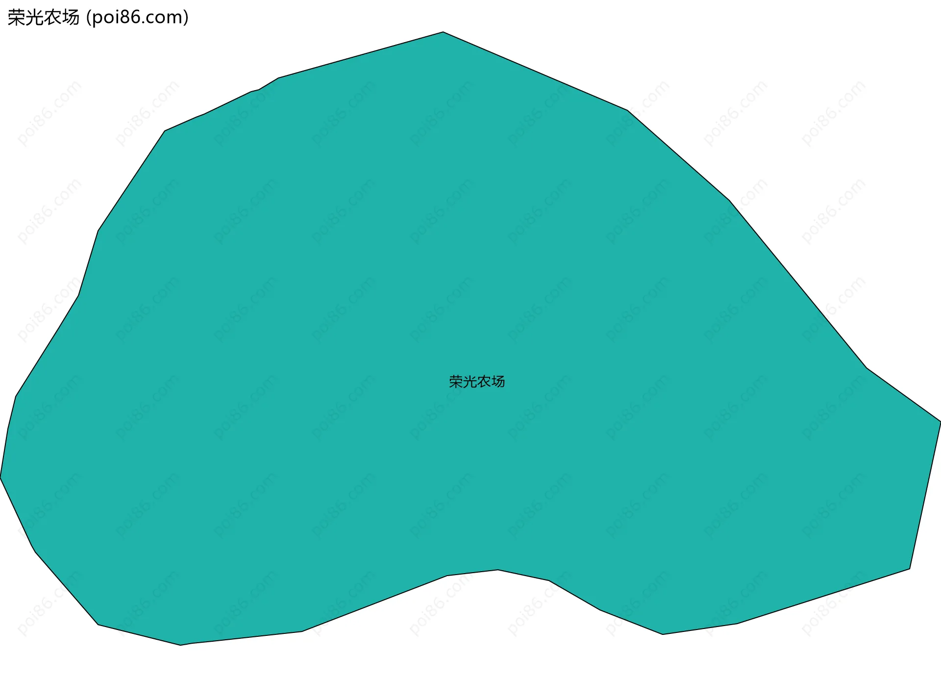 荣光农场边界地图