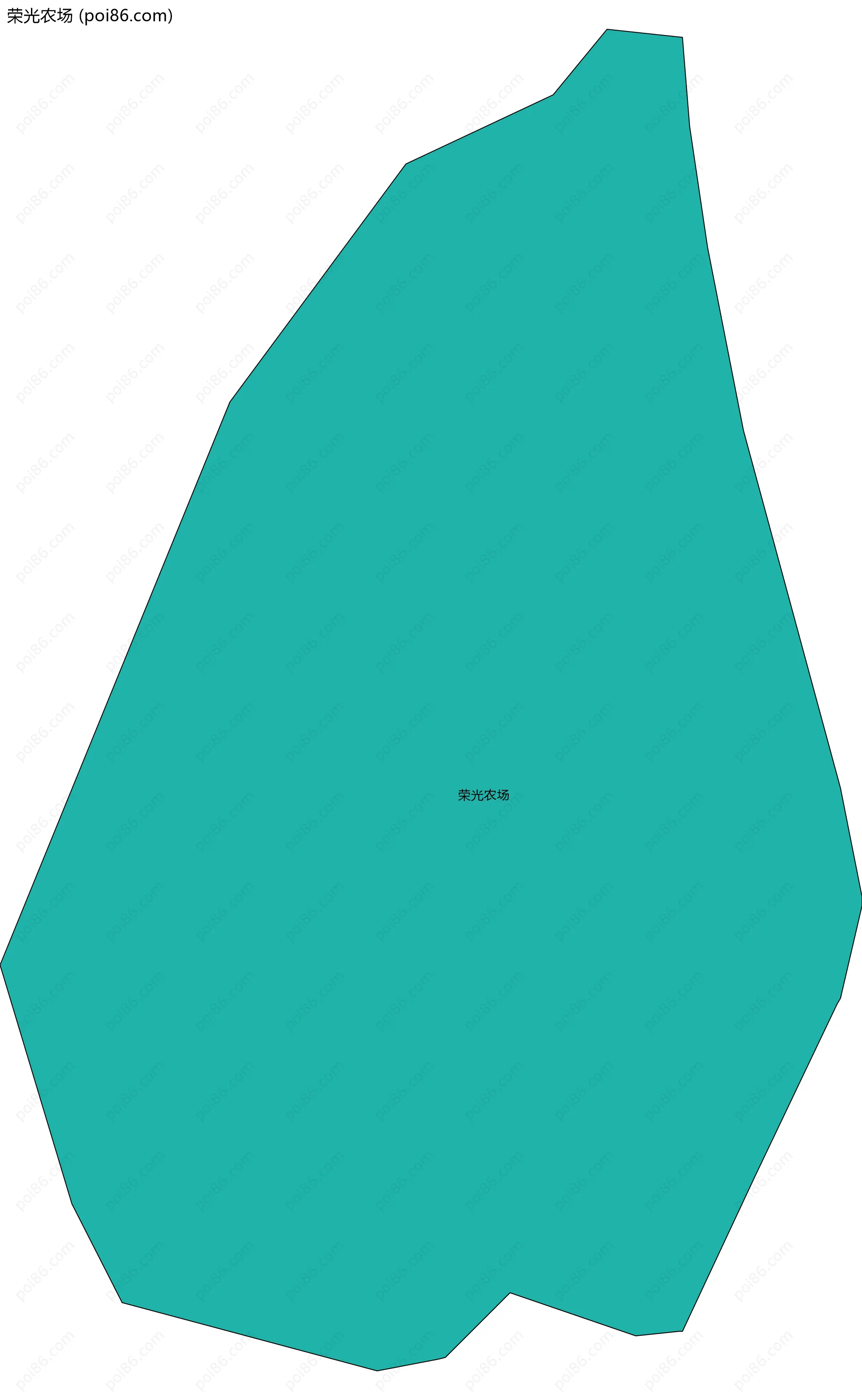 荣光农场边界地图