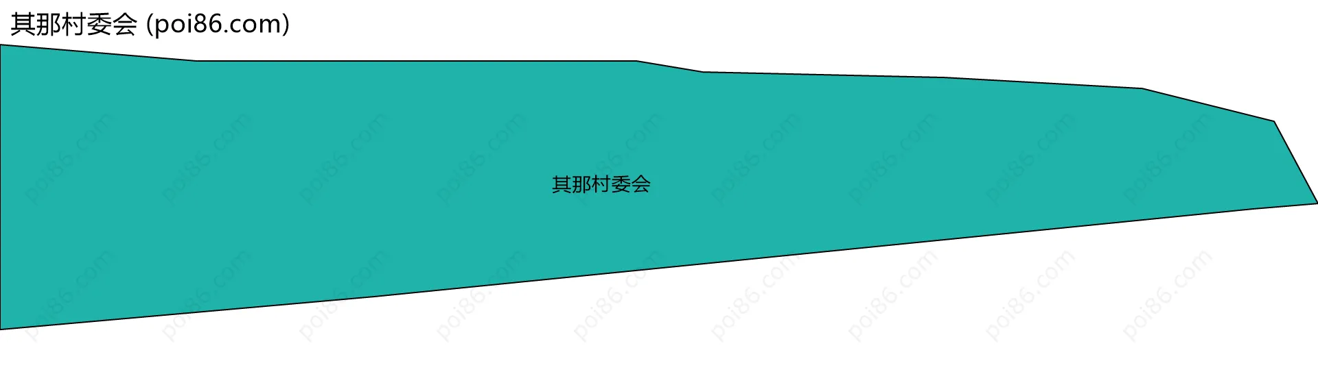 其那村委会边界地图