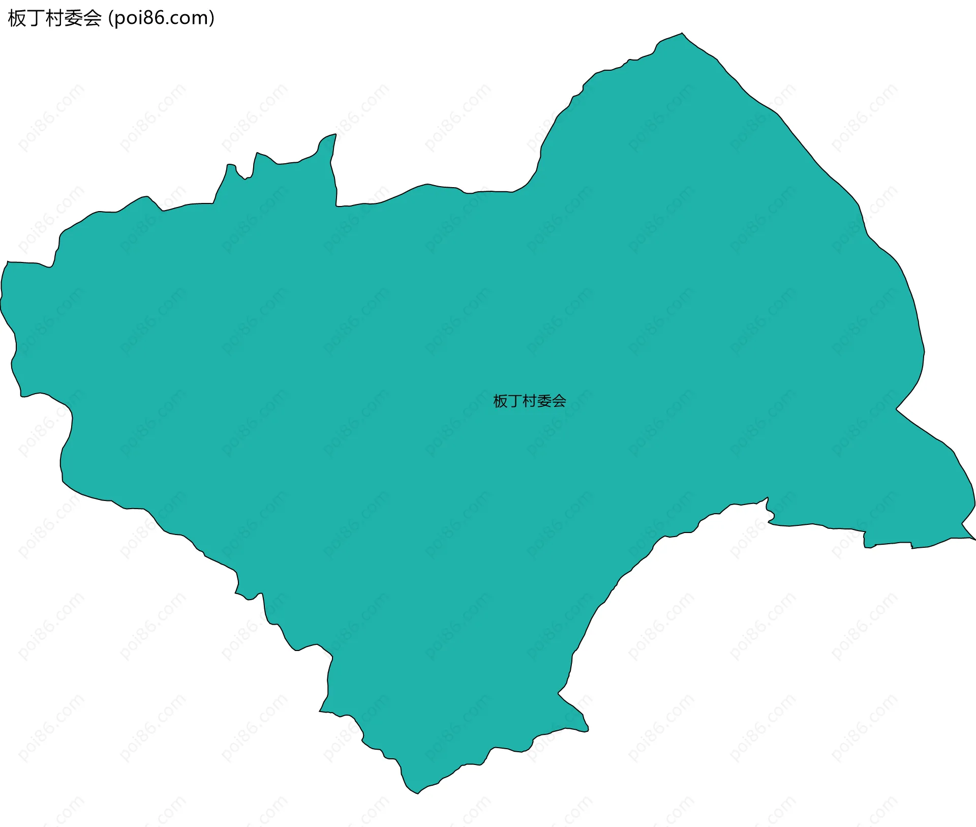 板丁村委会边界地图