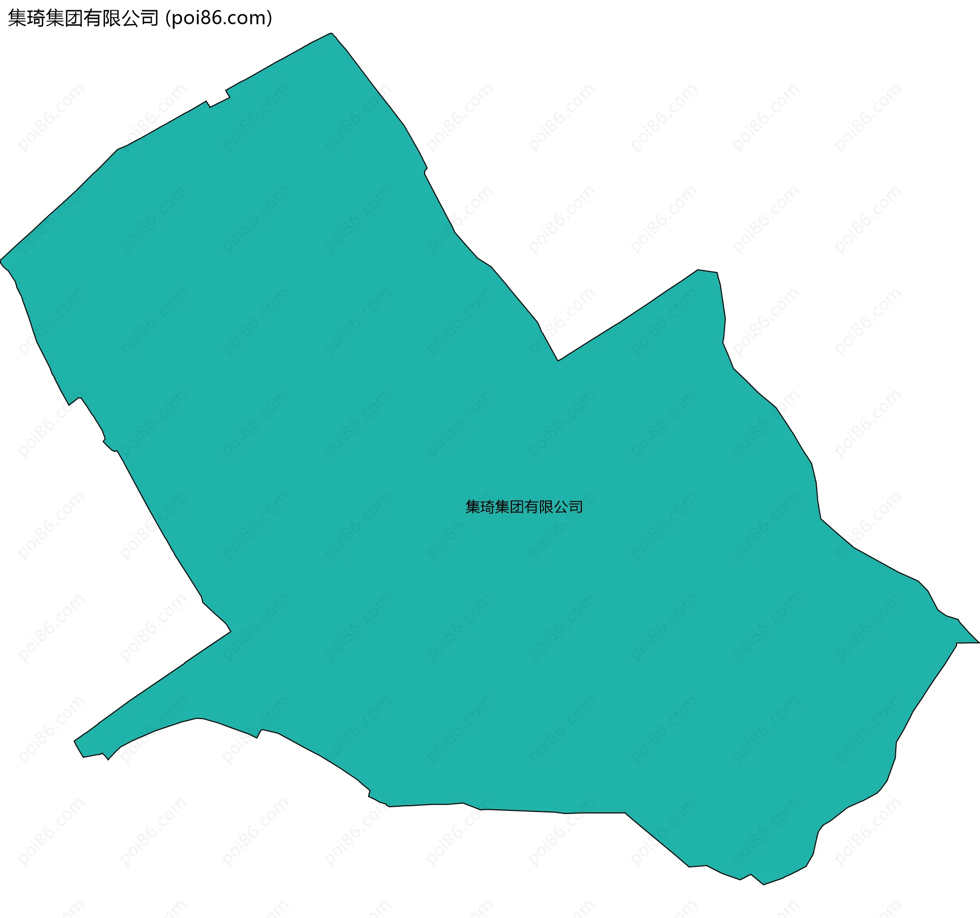 集琦集团有限公司边界地图