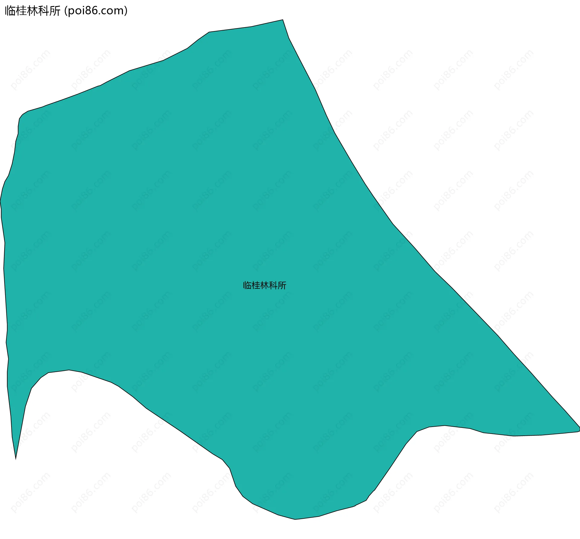 临桂林科所边界地图