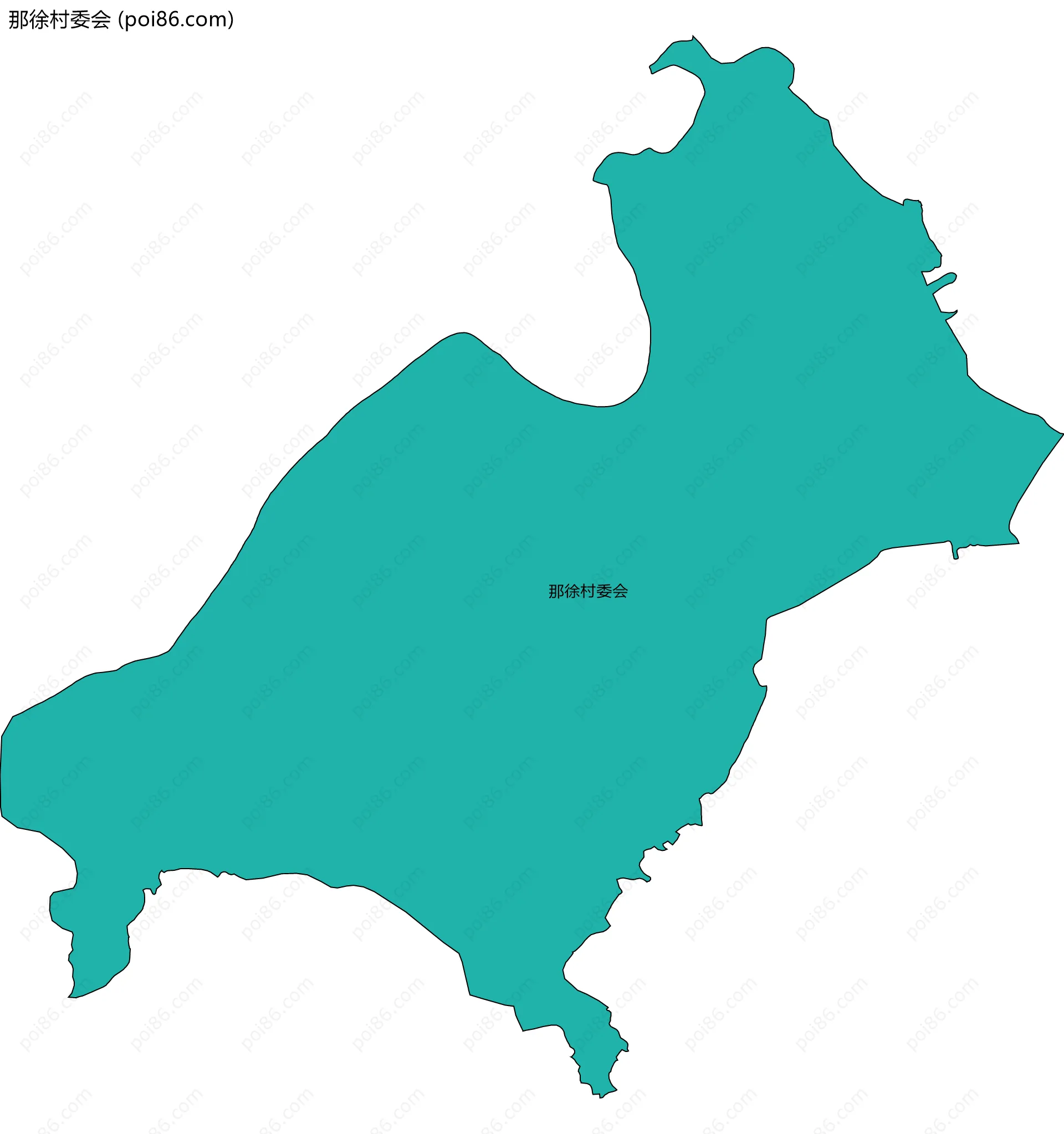 那徐村委会边界地图