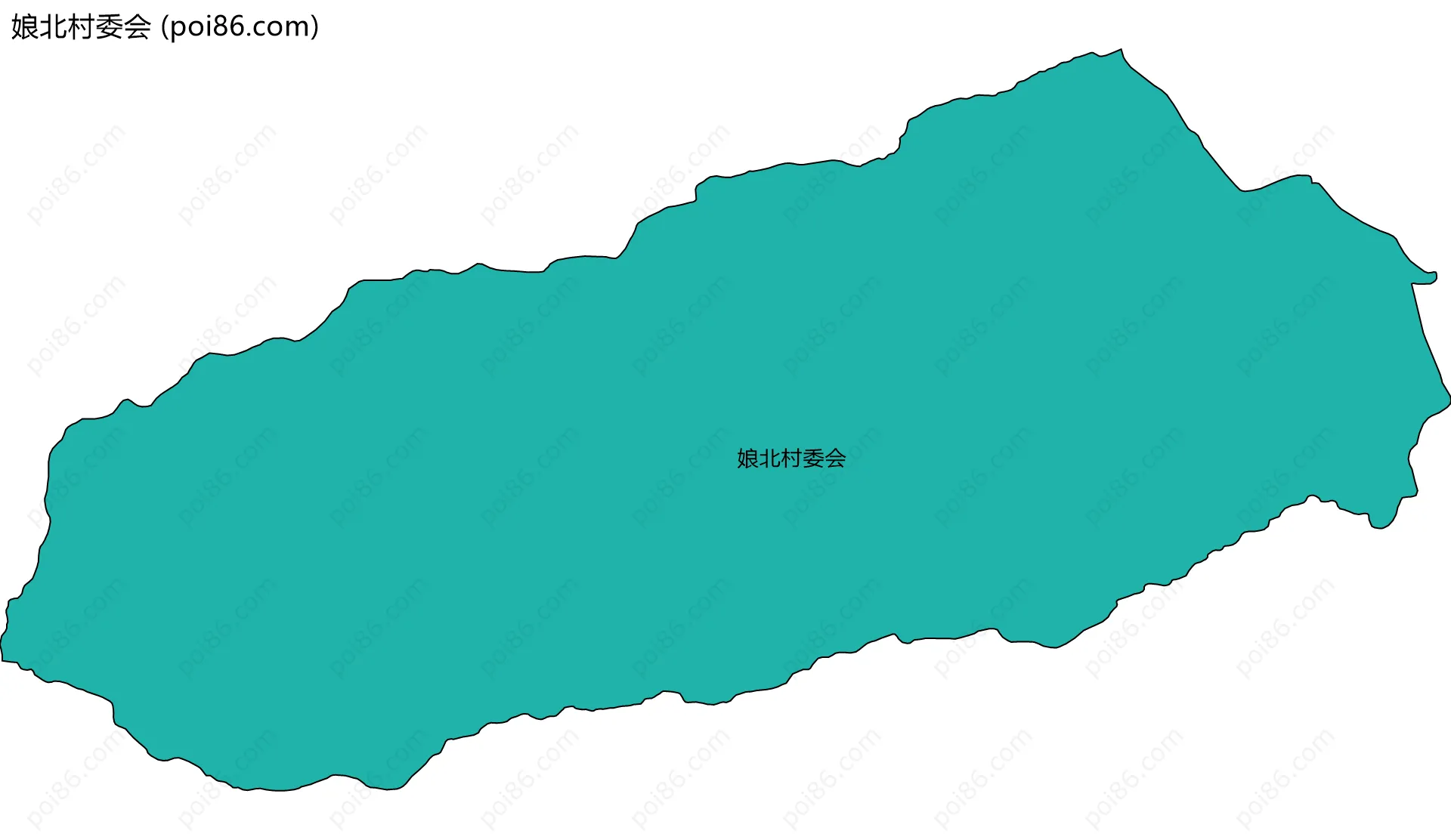 娘北村委会边界地图