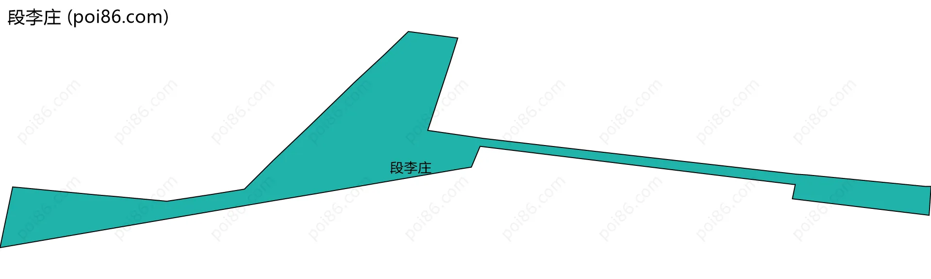 段李庄边界地图