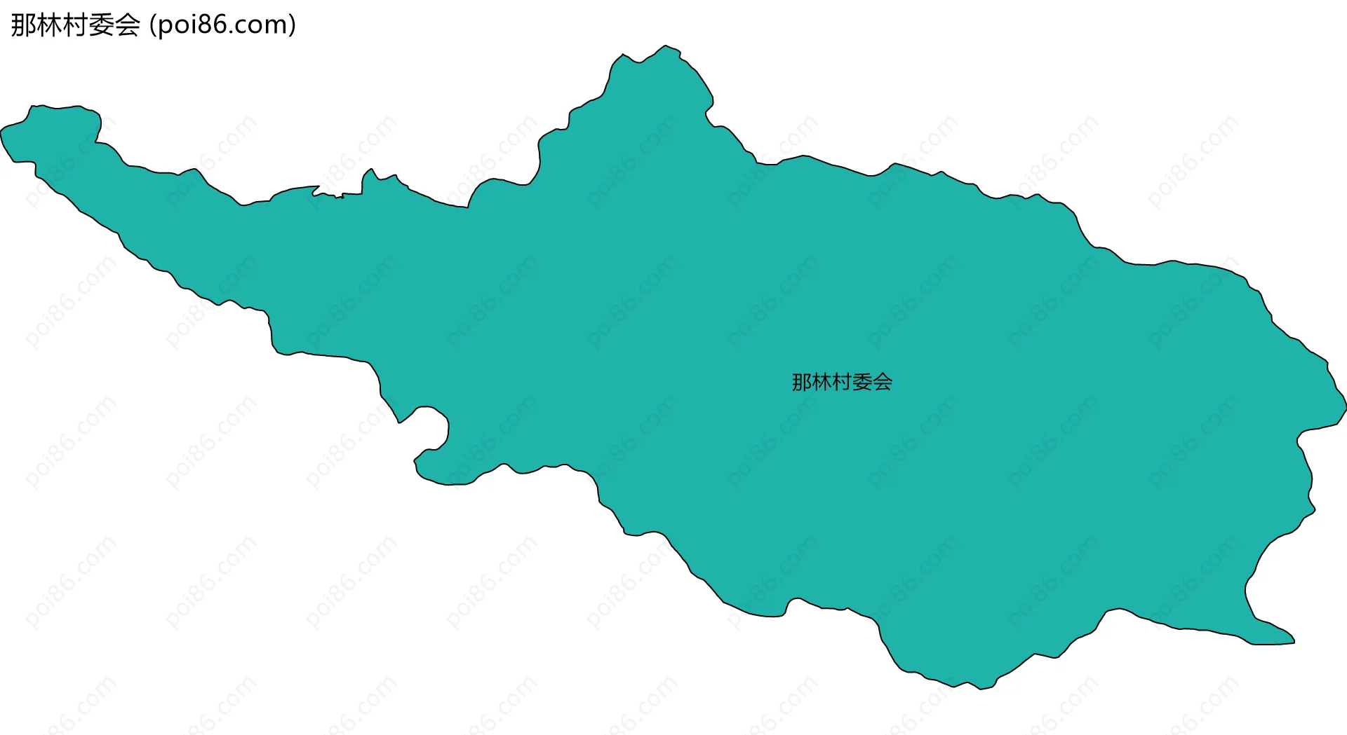 那林村委会边界地图