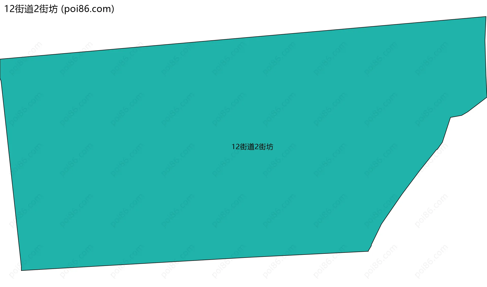 12街道2街坊边界地图