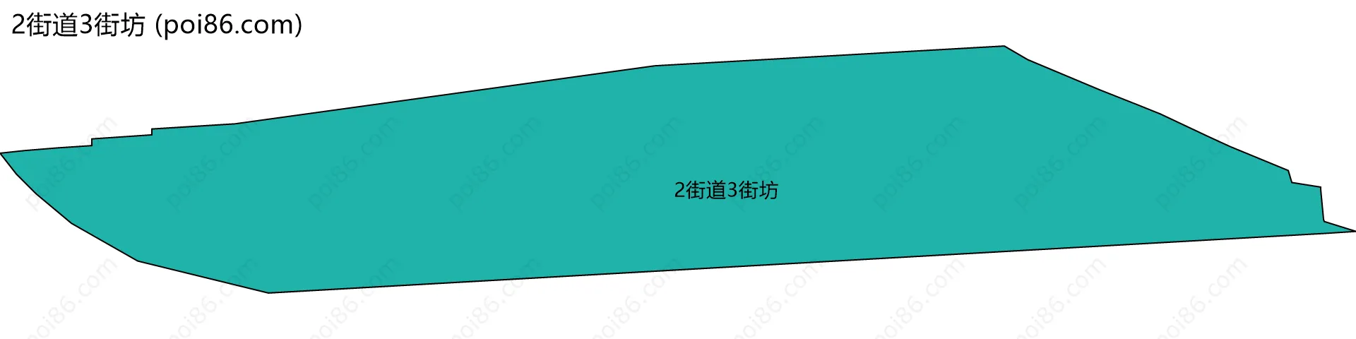 2街道3街坊边界地图