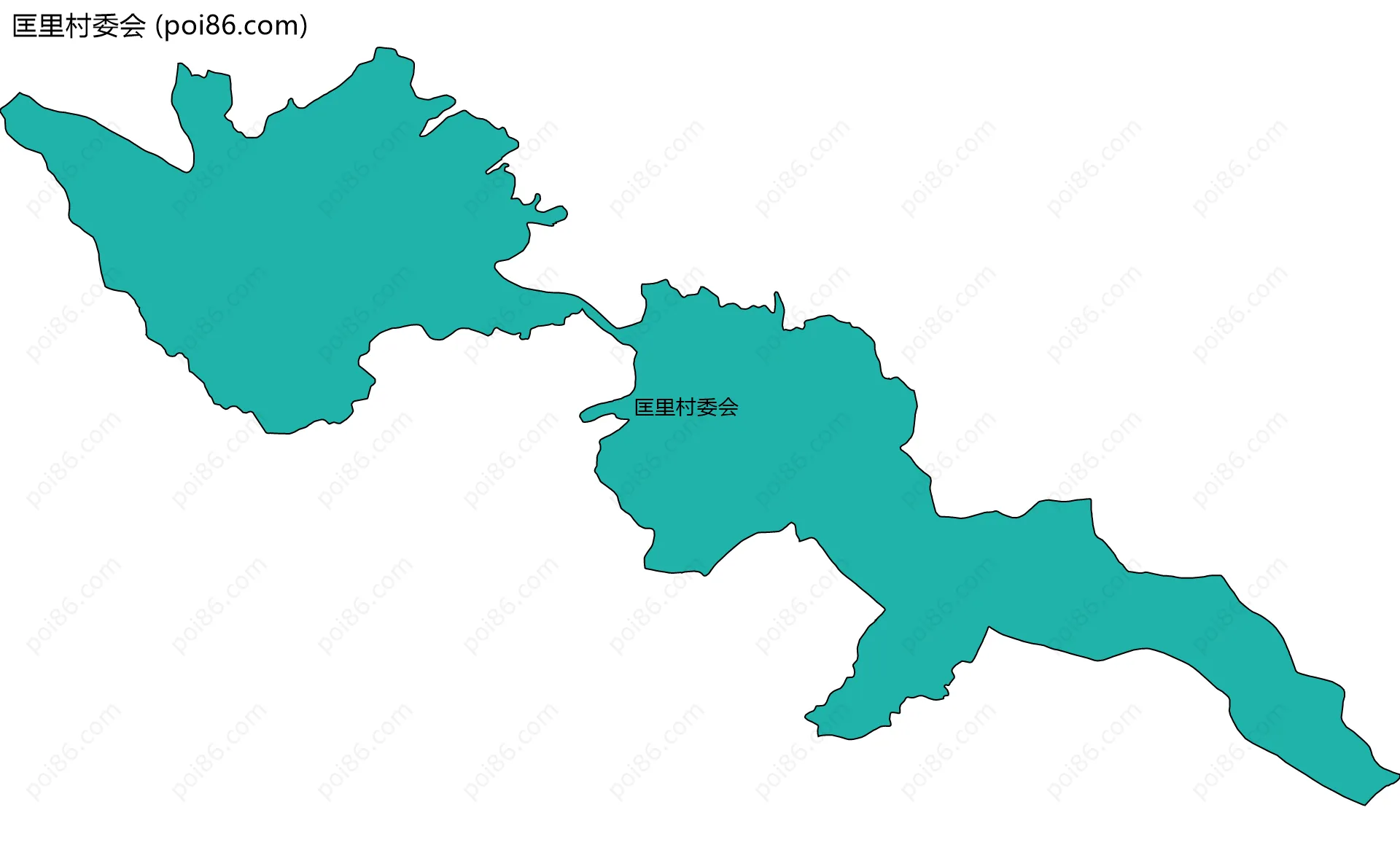 匡里村委会边界地图