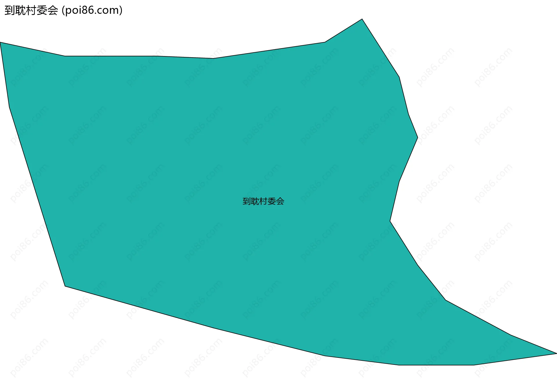 到耽村委会边界地图