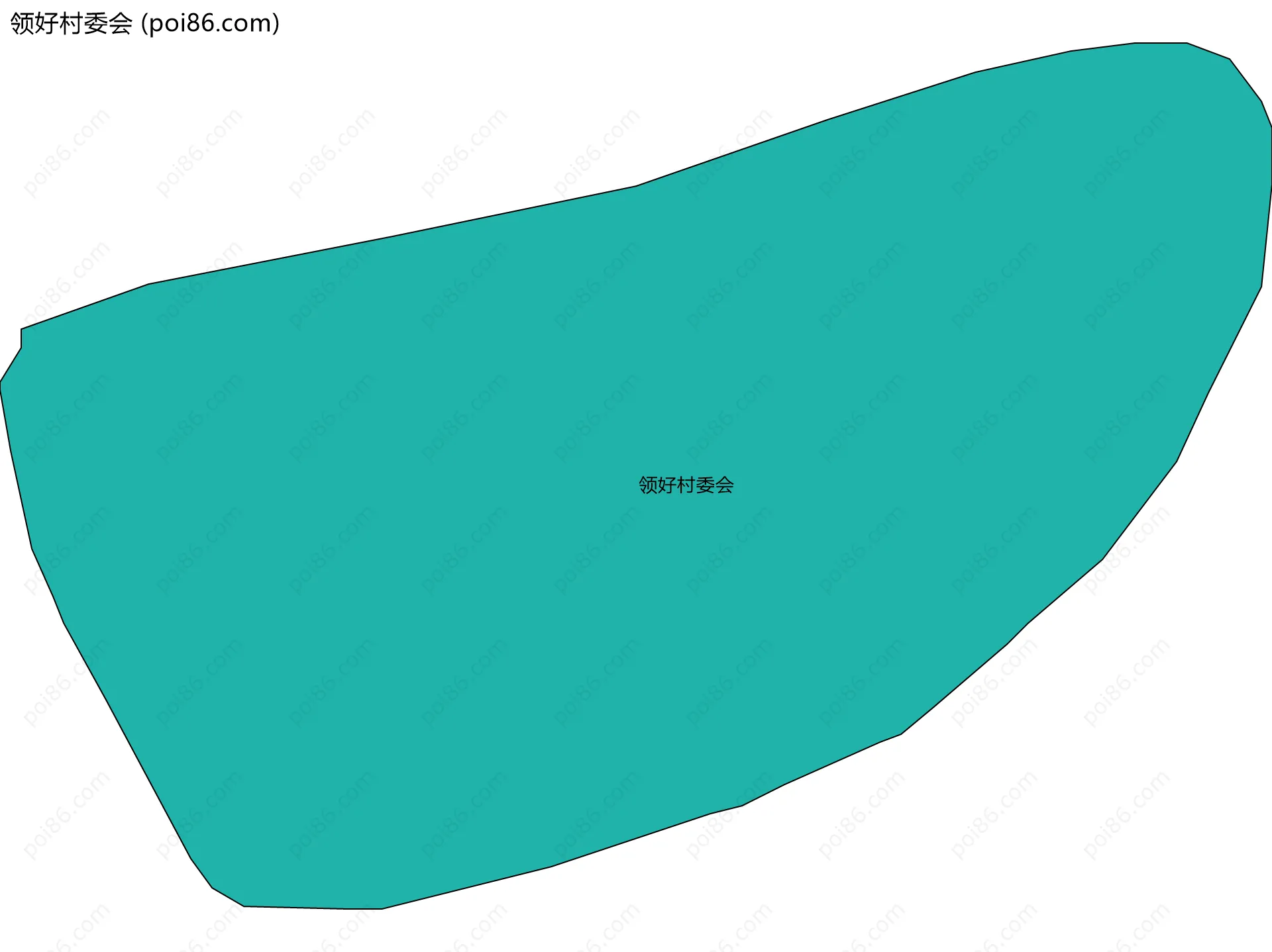 领好村委会边界地图